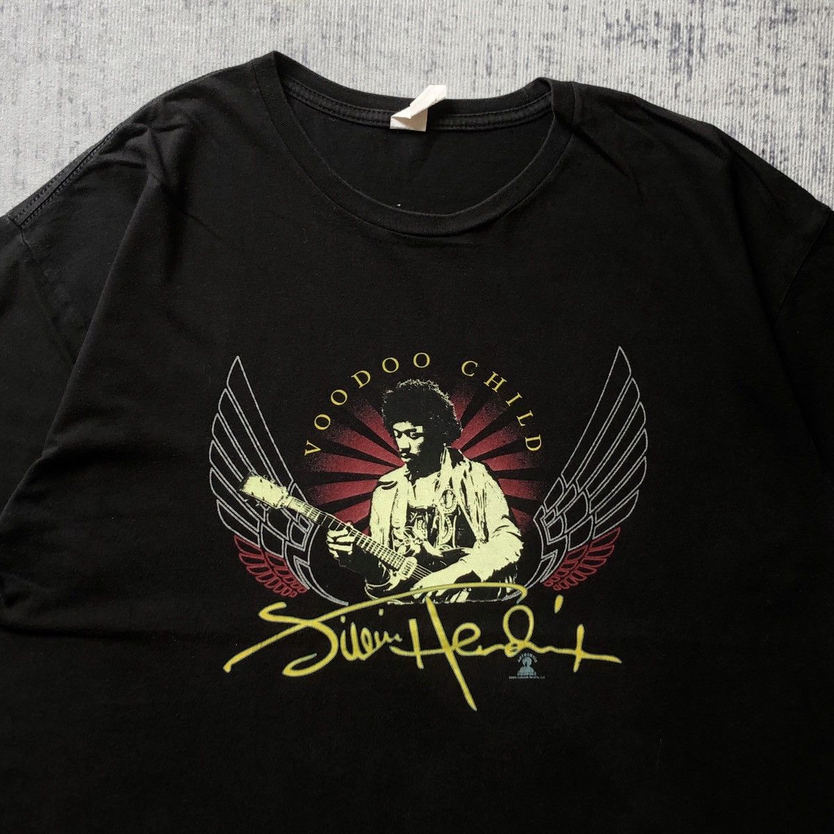 Jimi Hendrix Vintage JIMI HENDRIX T shirt Size US XL / EU 56 / 4 - 3 Thumbnail