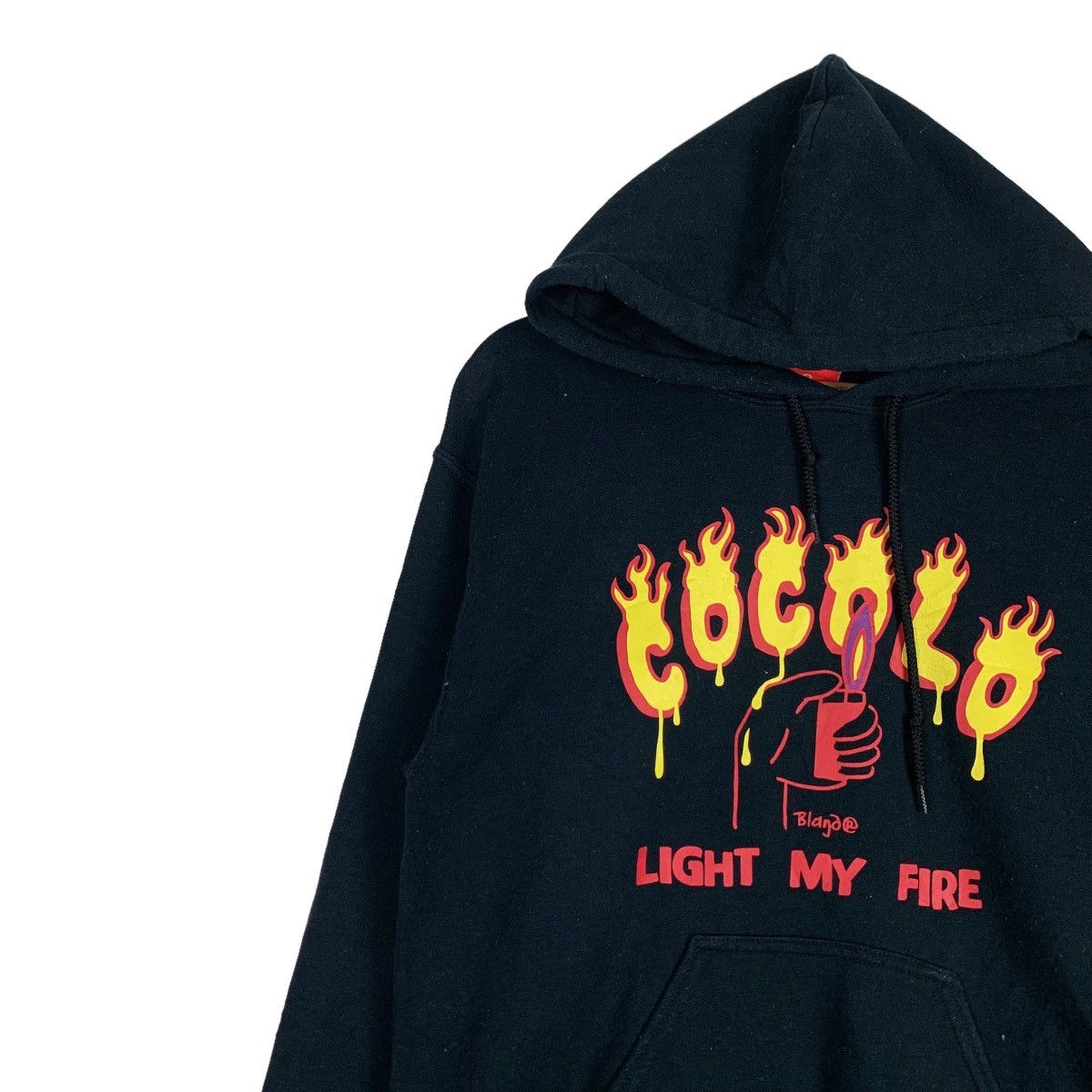 Japanese Brand COCOLO BLAND Big Logo Graphic Pullover Hoodies #0703-C32 Size US S / EU 44-46 / 1 - 7 Thumbnail