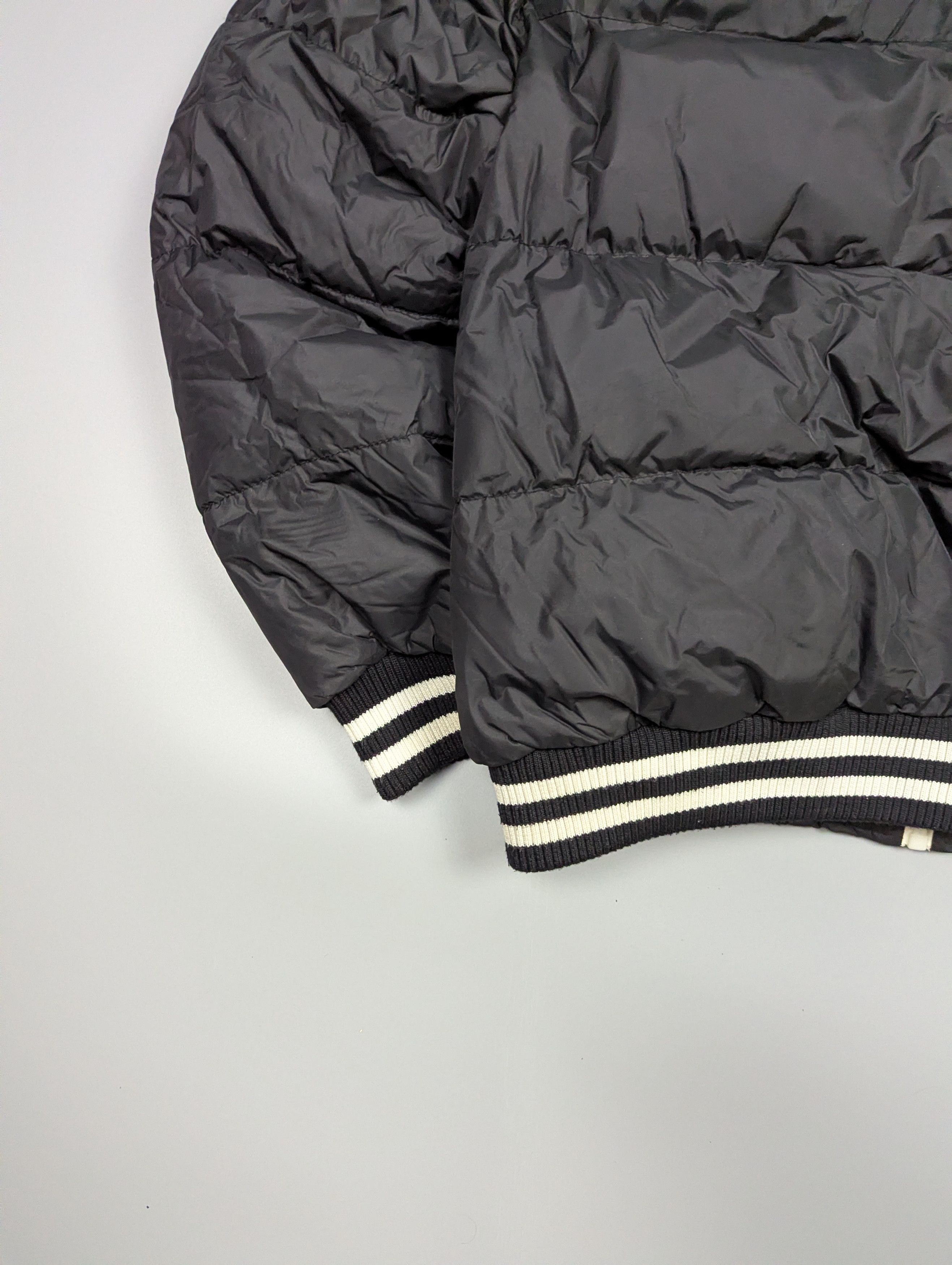 Vintage 90s Marine Corps Varsity Puffer Bomber Black Nylon Size US M / EU 48-50 / 2 - 17 Thumbnail