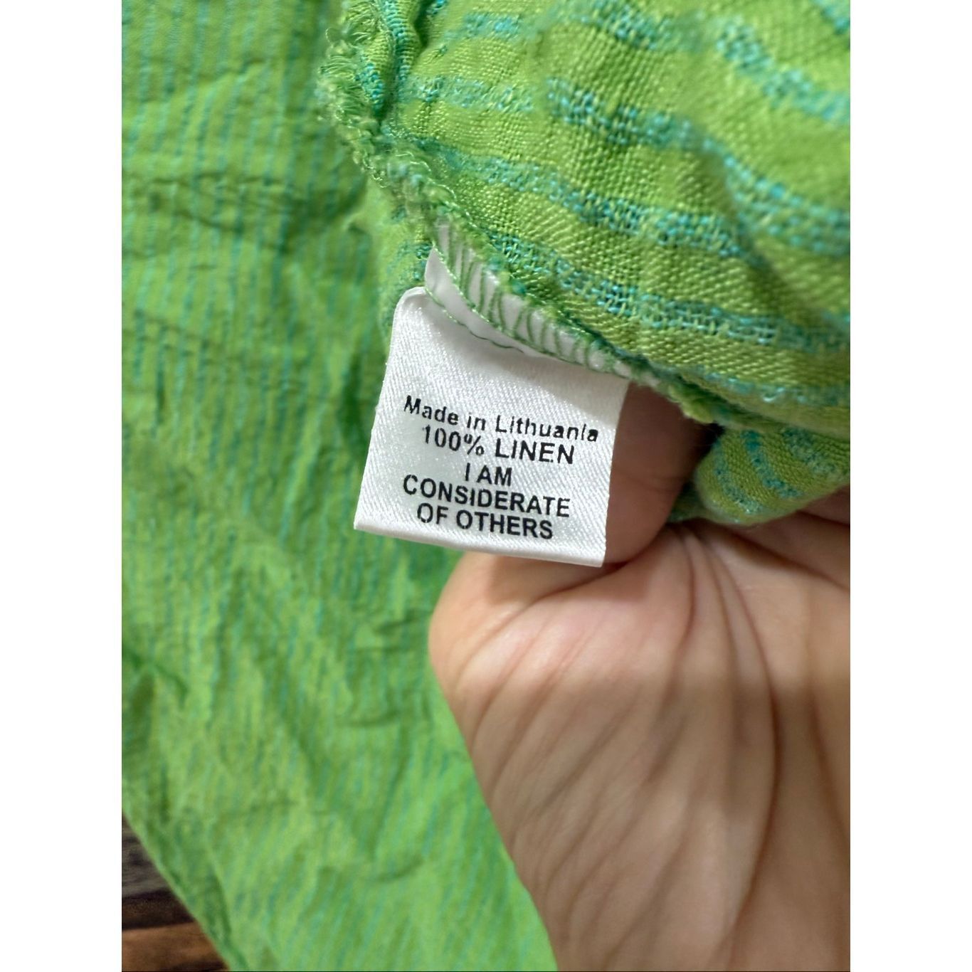FLAX Flax linen sleeveless striped top sz Medium Size M / US 6-8 / IT 42-44 - 5 Thumbnail