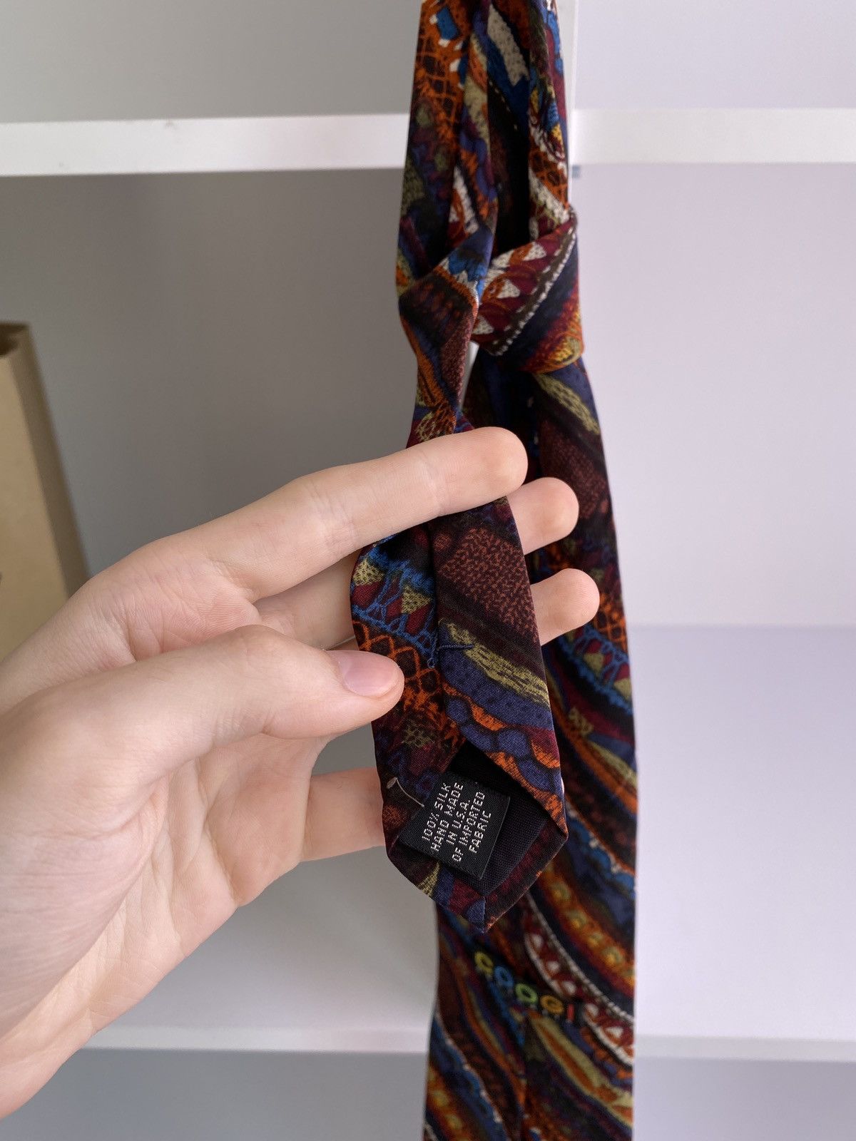 Coogi × Vintage Vintage Coogi Tie Size ONE SIZE - 6 Thumbnail