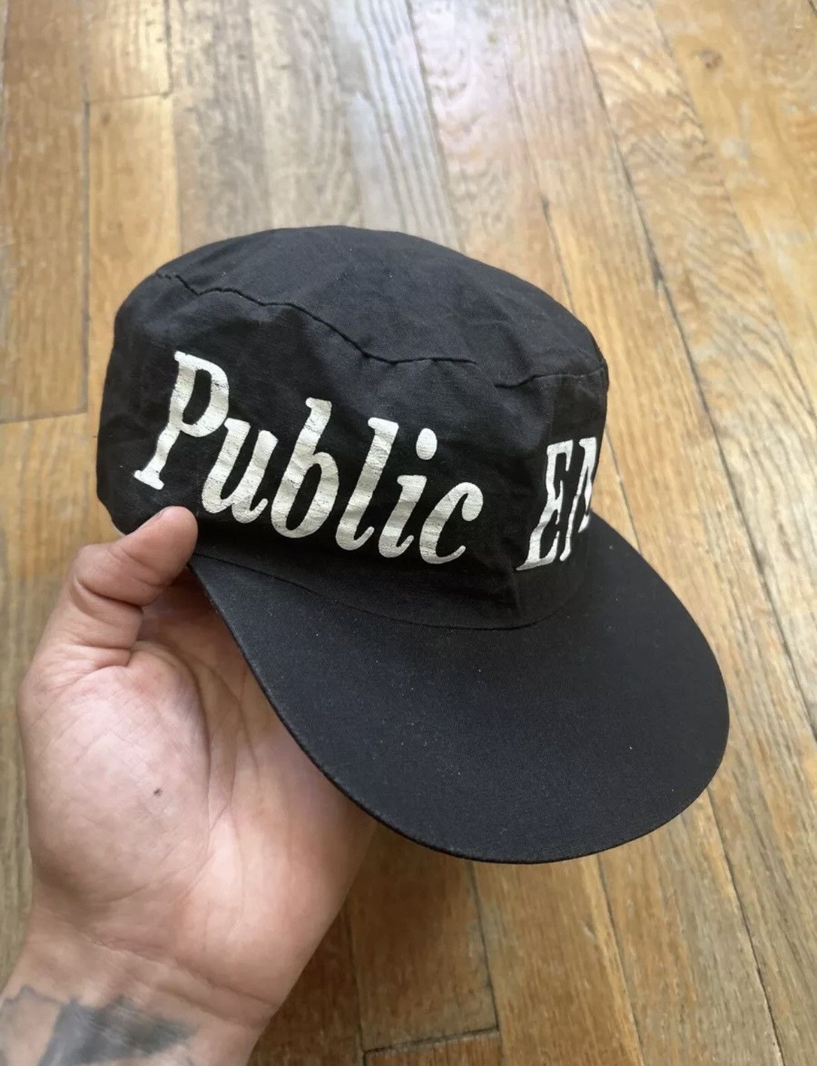 Public Enemy × Rap Tees × Vintage Vintage 80s Public Enemy Hat Size ONE SIZE - 2 Thumbnail