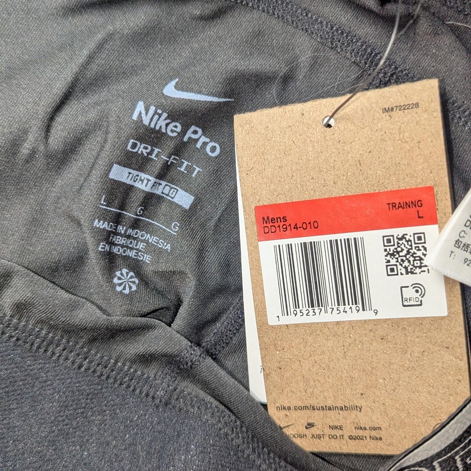 Nike Nike Pro Dri-FIT Training L Compression Pants DD1914-01 Size US 34 / EU 50 - 6 Thumbnail
