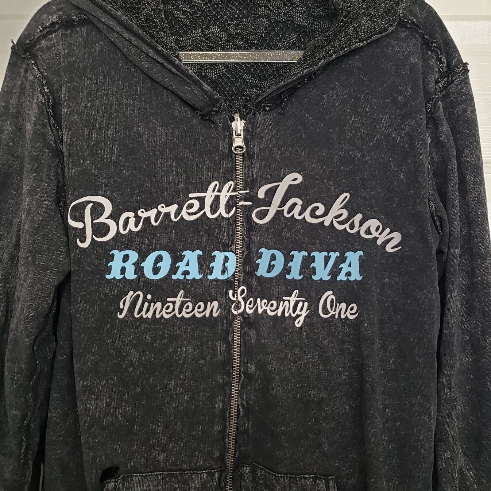 Designer Barrett Jackson Lace Distressed Reversible Jacket Womens M Size M / US 6-8 / IT 42-44 - 9 Thumbnail
