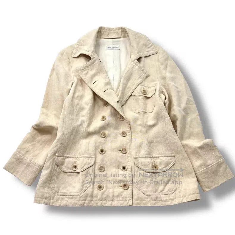 Dries Van Noten Dries Van Noten Napoleon Style Double-breasted Jacket Size XS / US 0-2 / IT 36-38 - 3 Thumbnail