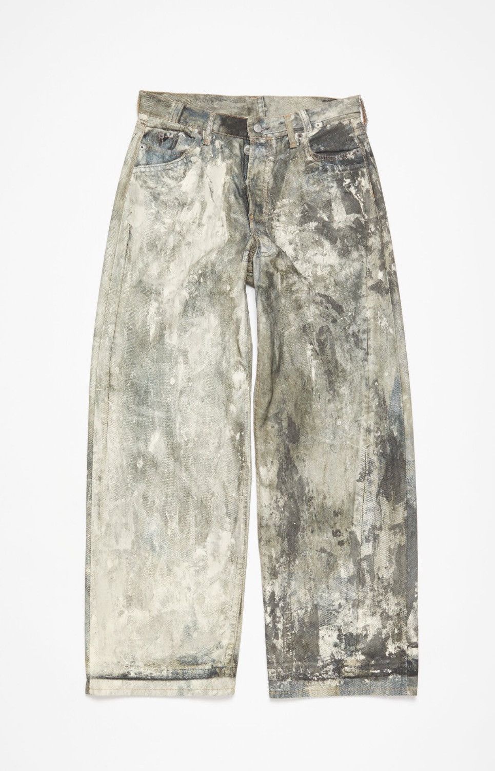 Acne Studios 1981M “Cold Grey” Loose Fit Trousers Size US 34 / EU 50 - 2 Thumbnail