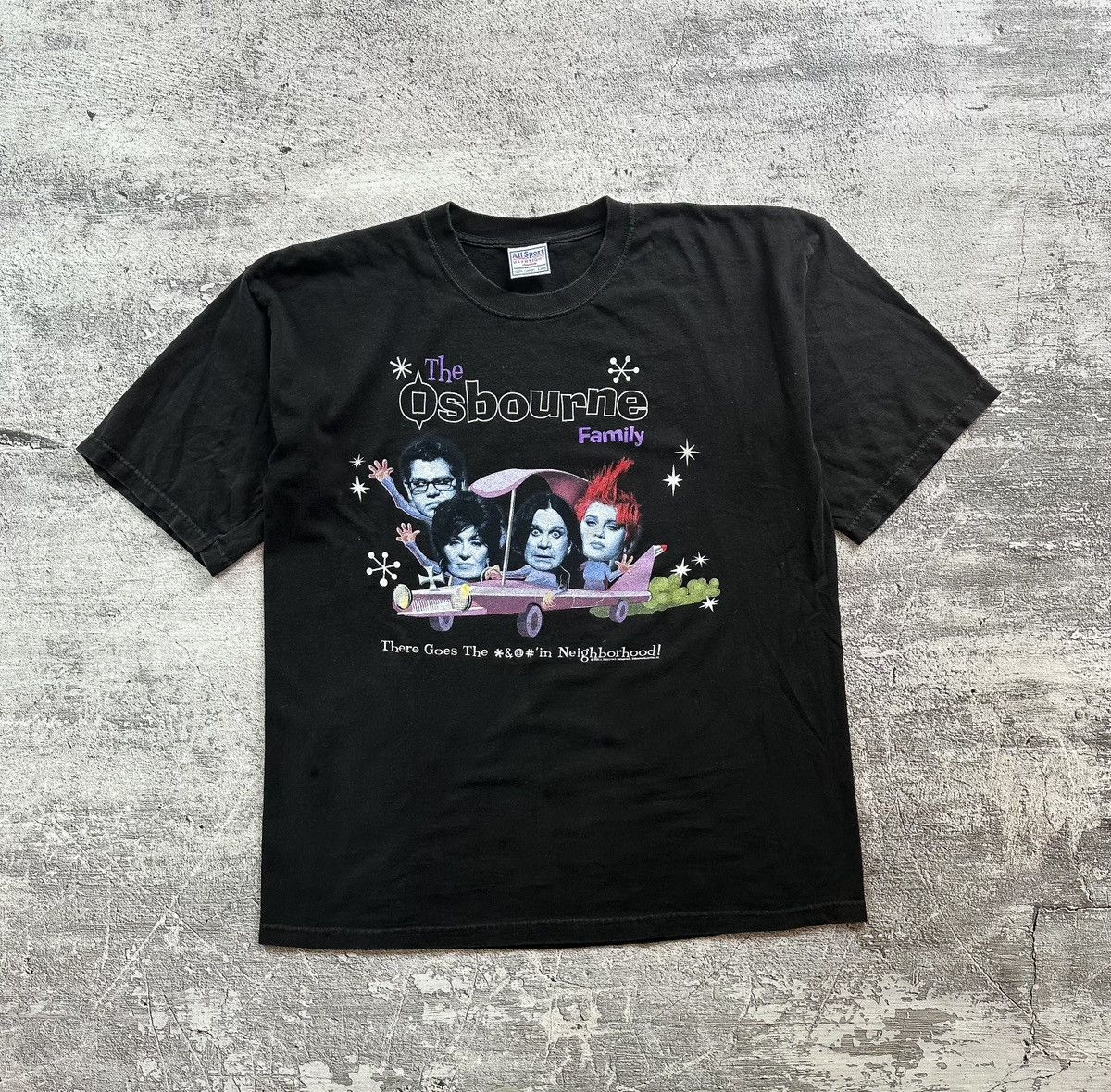 Ozzy Osbourne × Vintage 2000's “The Osbourne Family” T-Shirt