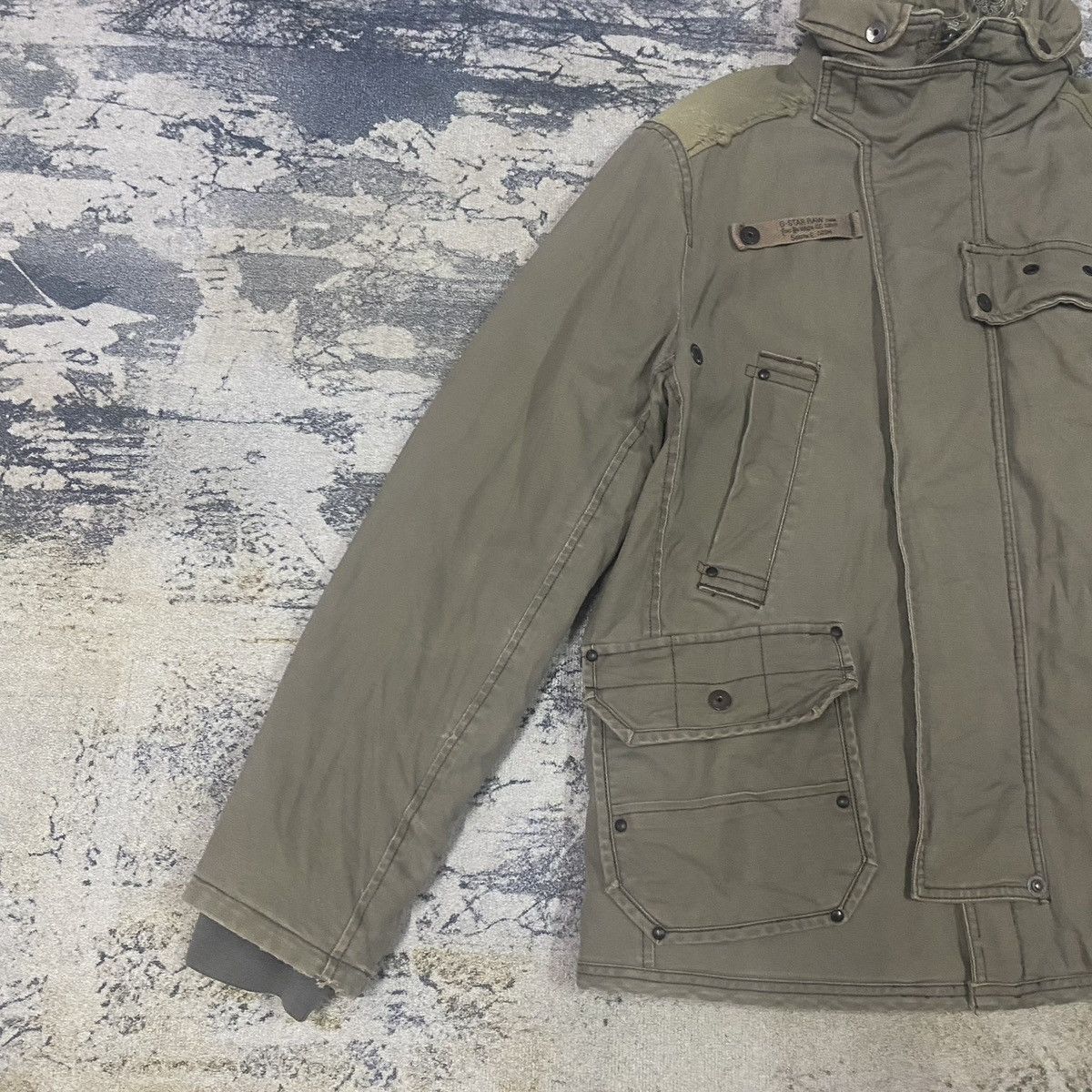G-Star × Japanese Brand Vintage G star Military Combat Style Field Jacket Size US L / EU 52-54 / 3 - 6 Thumbnail