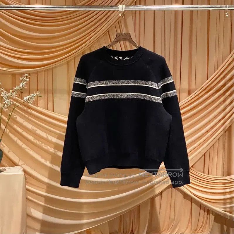 Dior Dior Blue Wool Sweater for Women . Size M / US 6-8 / IT 42-44 - 2 Thumbnail