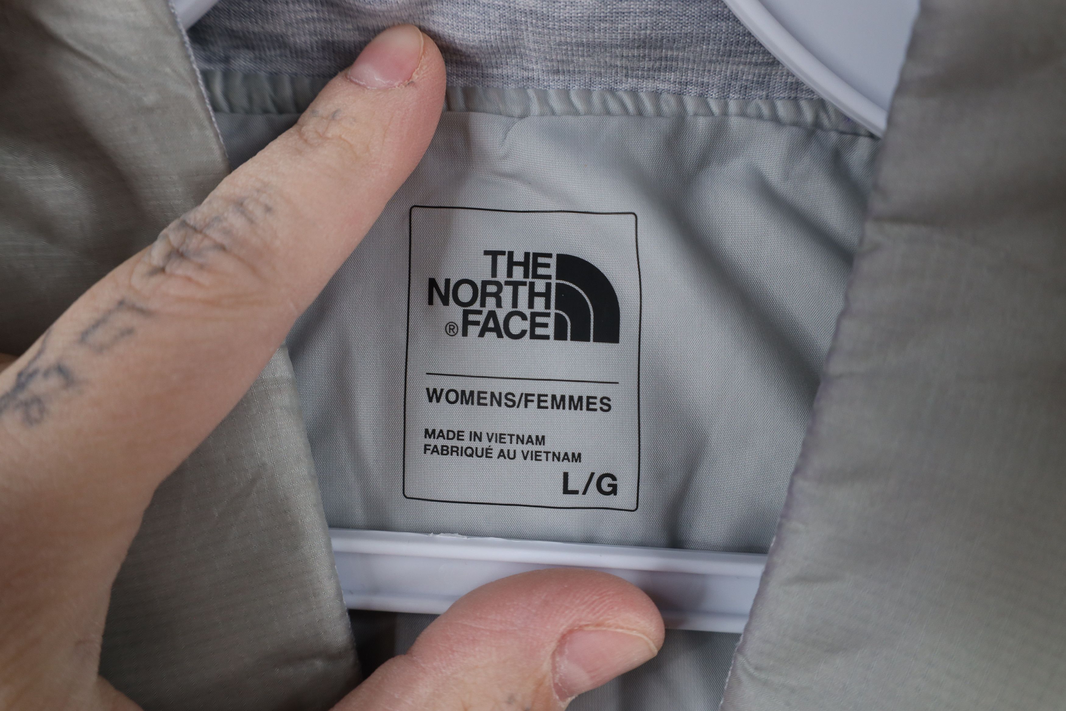 The North Face × Vintage The North Face Pseudio Quilted Micro Puffer Vet Jacket Size L / US 10 / IT 46 - 9 Thumbnail