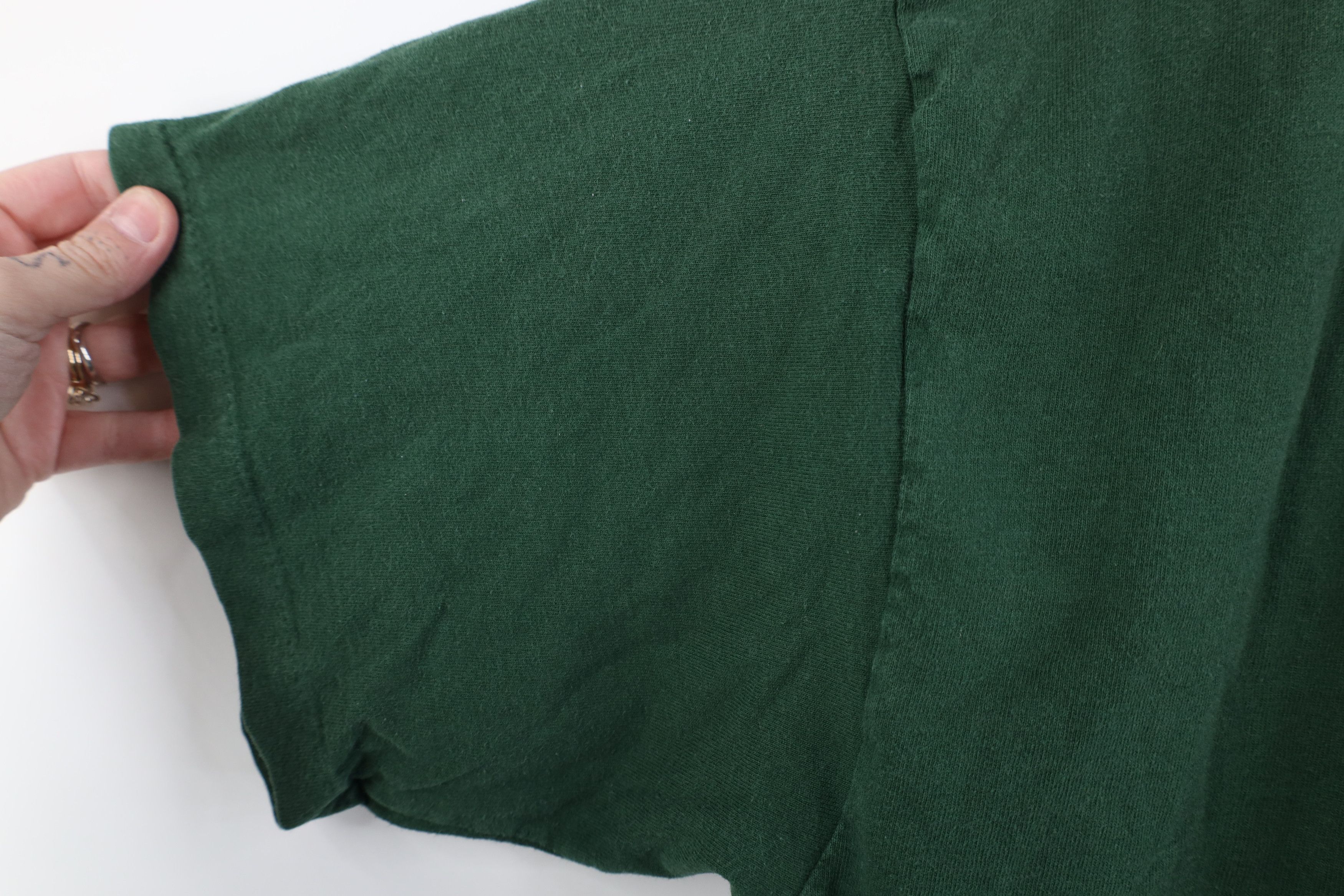 Vintage Vintage 90s Eastern Michigan University Short Sleeve T-Shirt Size US XL / EU 56 / 4 - 9 Thumbnail