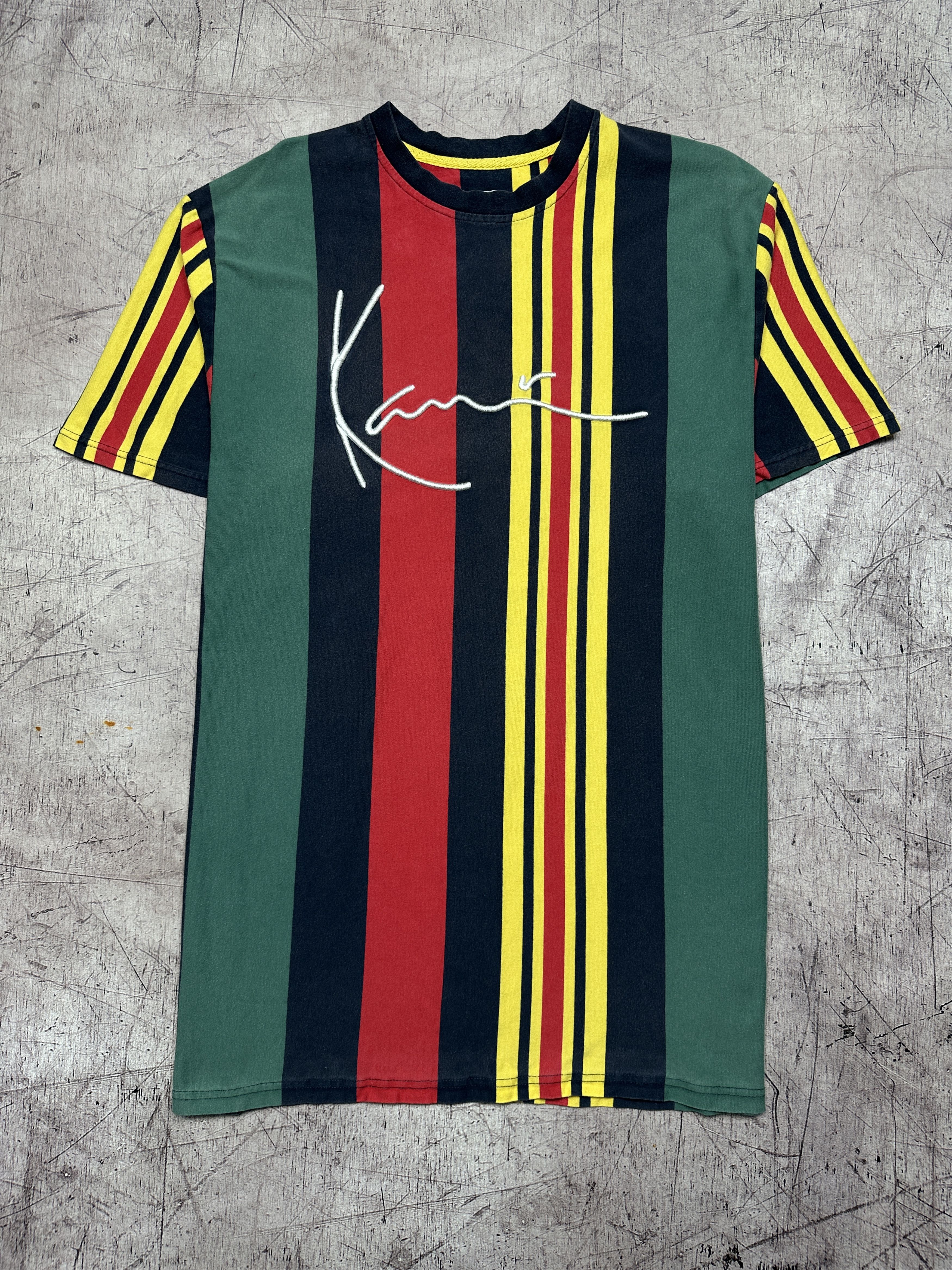 Karl Kani Karl Kani Mens Striped T-Shirt Size US XL / EU 56 / 4 - 1 Thumbnail