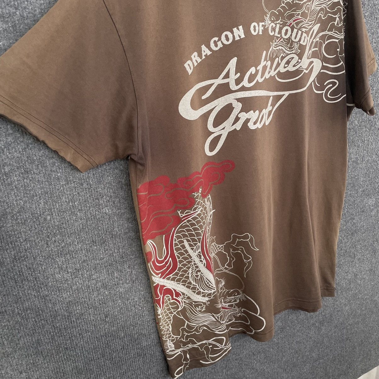Affliction × If Six Was Nine × Japanese Brand Space Opera Sukajan Karakuri Ed Hardy Affliction Sunfaded T Size US L / EU 52-54 / 3 - 7 Thumbnail