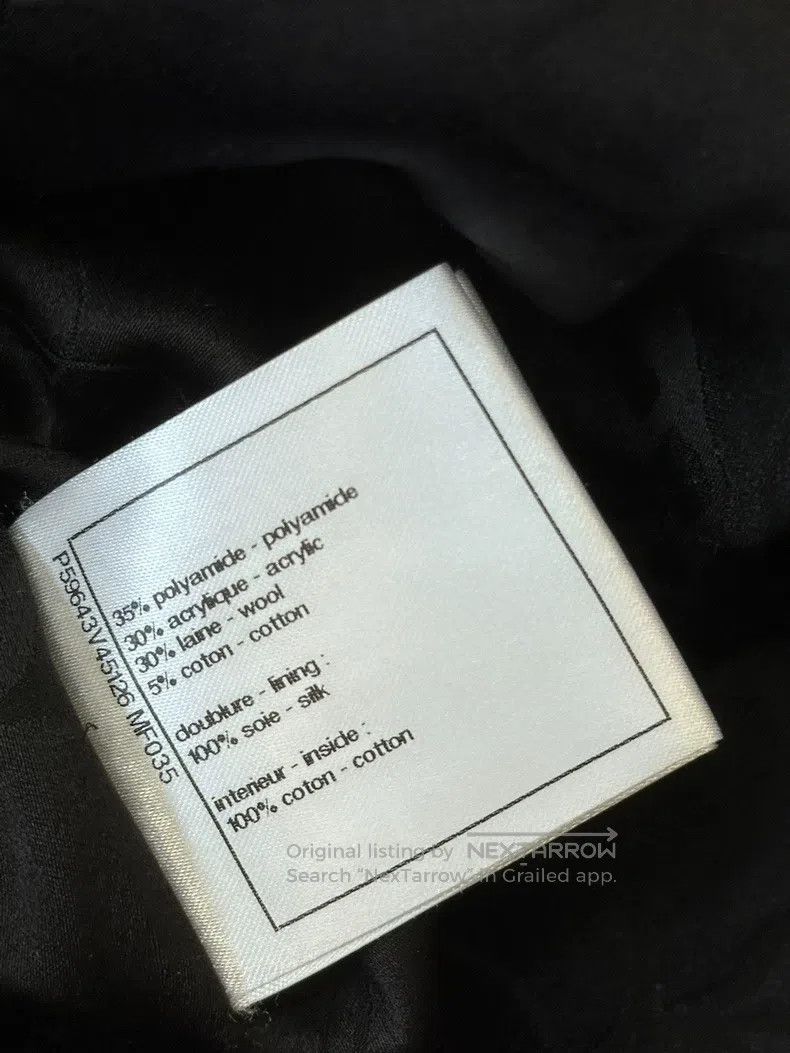 Chanel Chanel Black coat Size XXS / US 00 / IT 34 - 9 Thumbnail