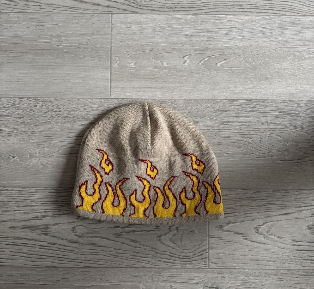 Japanese Brand × Vintage Y2K Fire Flame Skateboarding Hat Size ONE SIZE - 1 Preview
