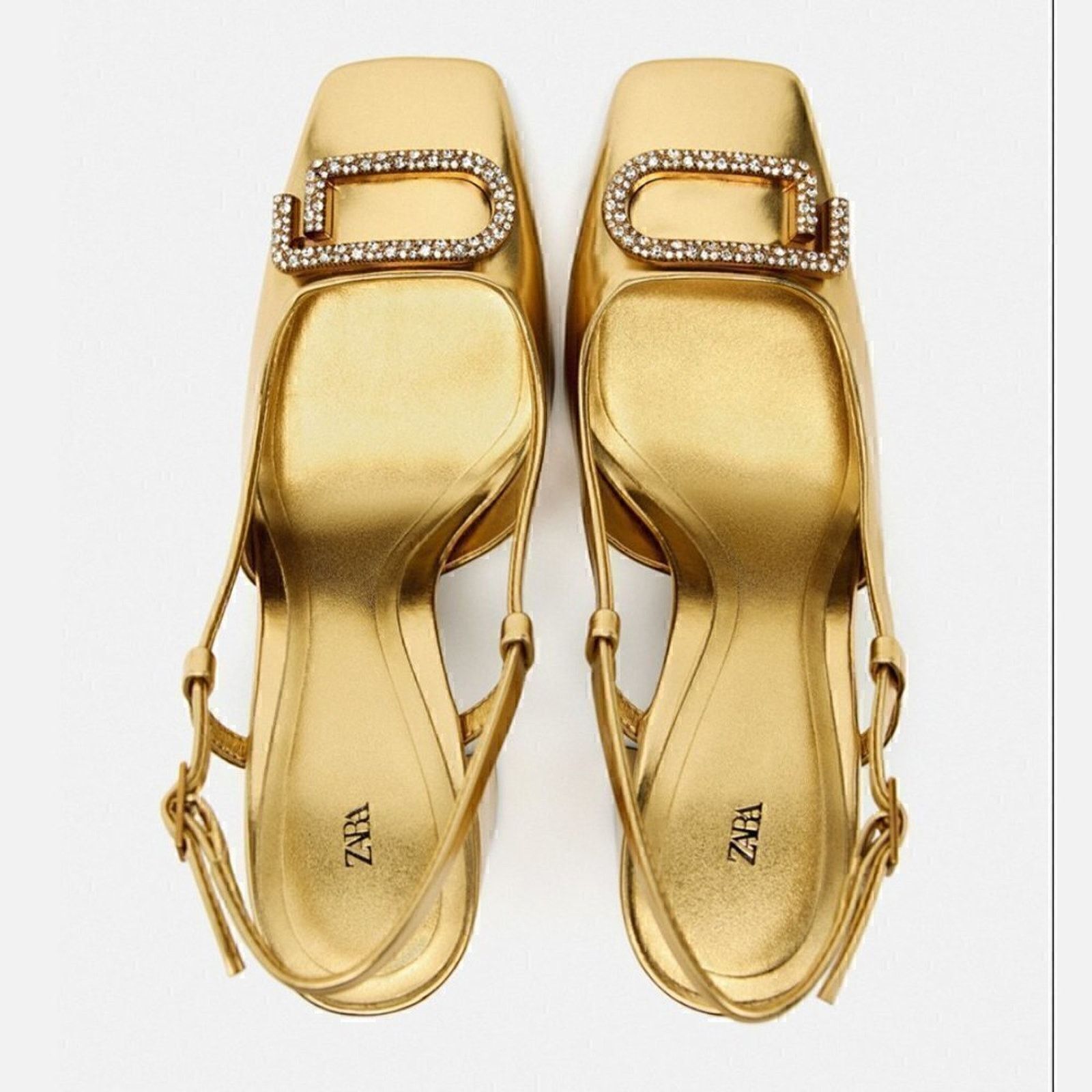 Zara ZARA Square Toe Pumps NWT Size US 7.5 / IT 37.5 - 16 Thumbnail