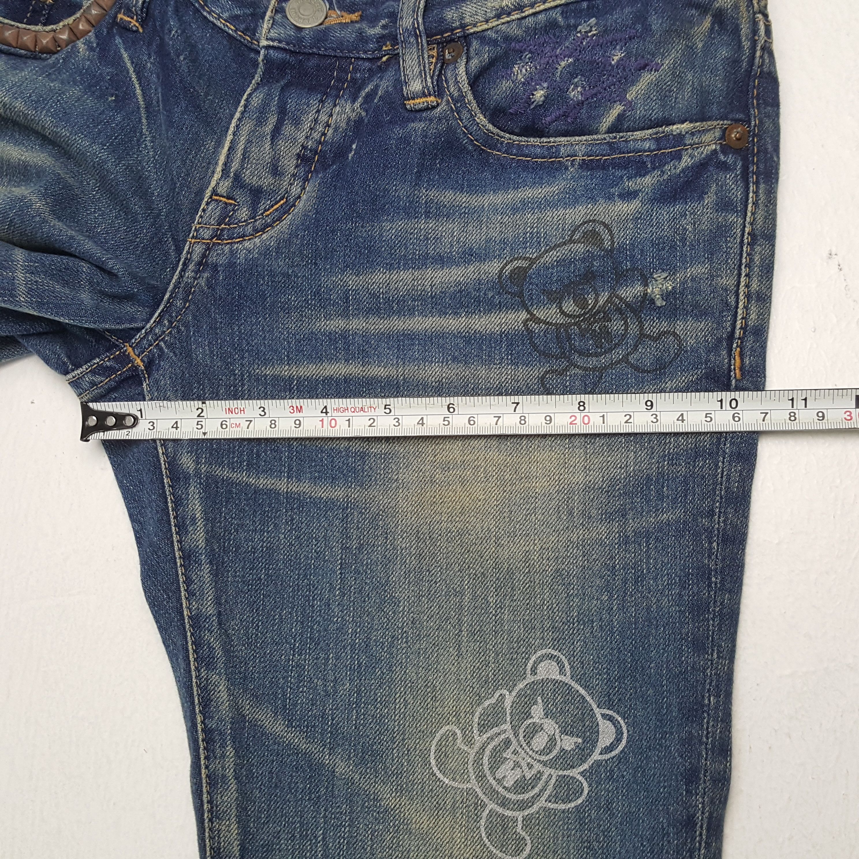 Hysteric Glamour × Japanese Brand × Vintage Vintage HYSTERIC GLAMOUR Japanese Fashion Brand Jeans Size 29" - 9 Thumbnail
