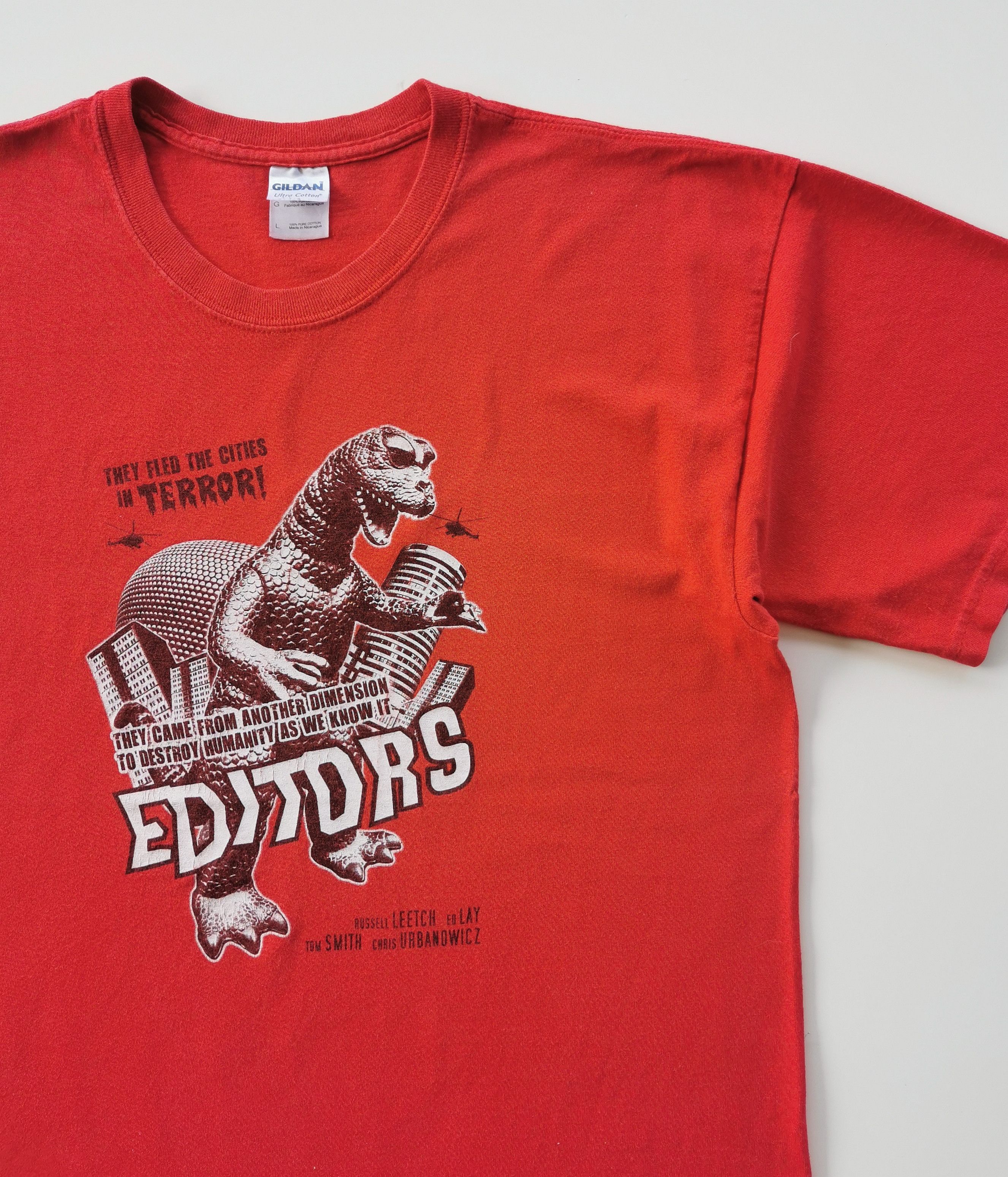Band Tees Vintage Editors Band Tshirt Size US L / EU 52-54 / 3 - 3 Thumbnail