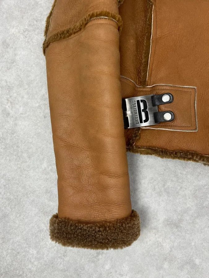 Dirk Bikkembergs 2000s Dirk Bikkembergs Brown Shearling Leather Jacket Size US M / EU 48-50 / 2 - 10 Thumbnail