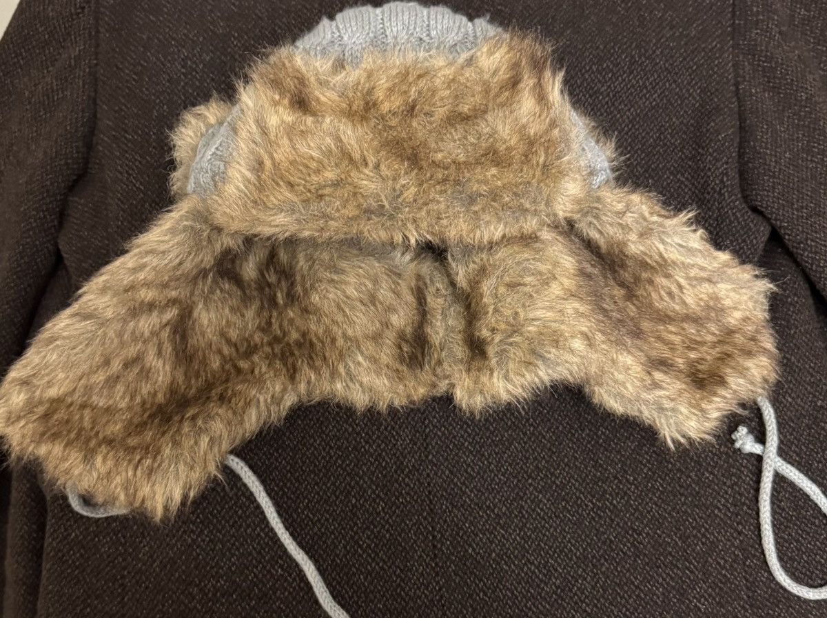 Hysteric Glamour Crazy Y2k Mohair Fuzzy Hat Ushanka Punk Winter Size ONE SIZE - 3 Thumbnail