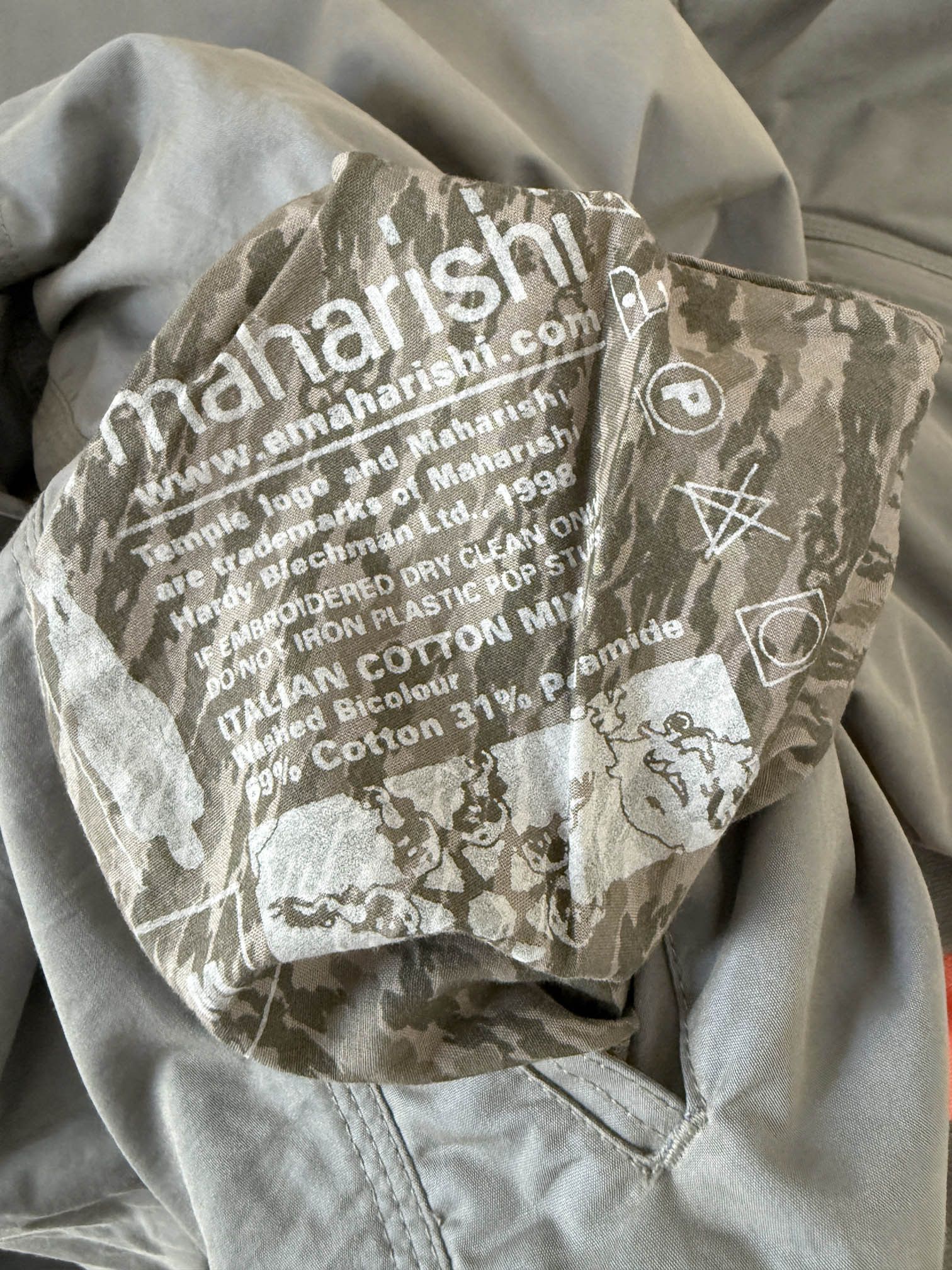 Maharishi Y2K Vintage Maharishi Ninja MA-1 bomber jacket Size US M / EU 48-50 / 2 - 8 Thumbnail