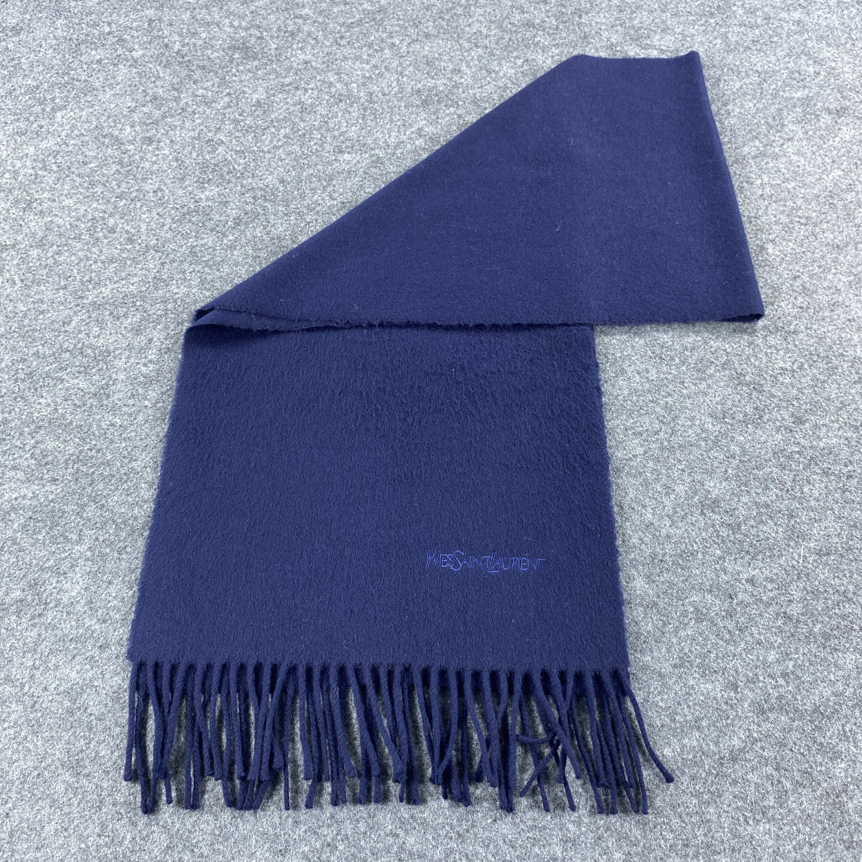 Vintage × Yves Saint Laurent Yves Saint Laurent Scarf # Muffler # Neckwear # D552 Size ONE SIZE - 5 Thumbnail