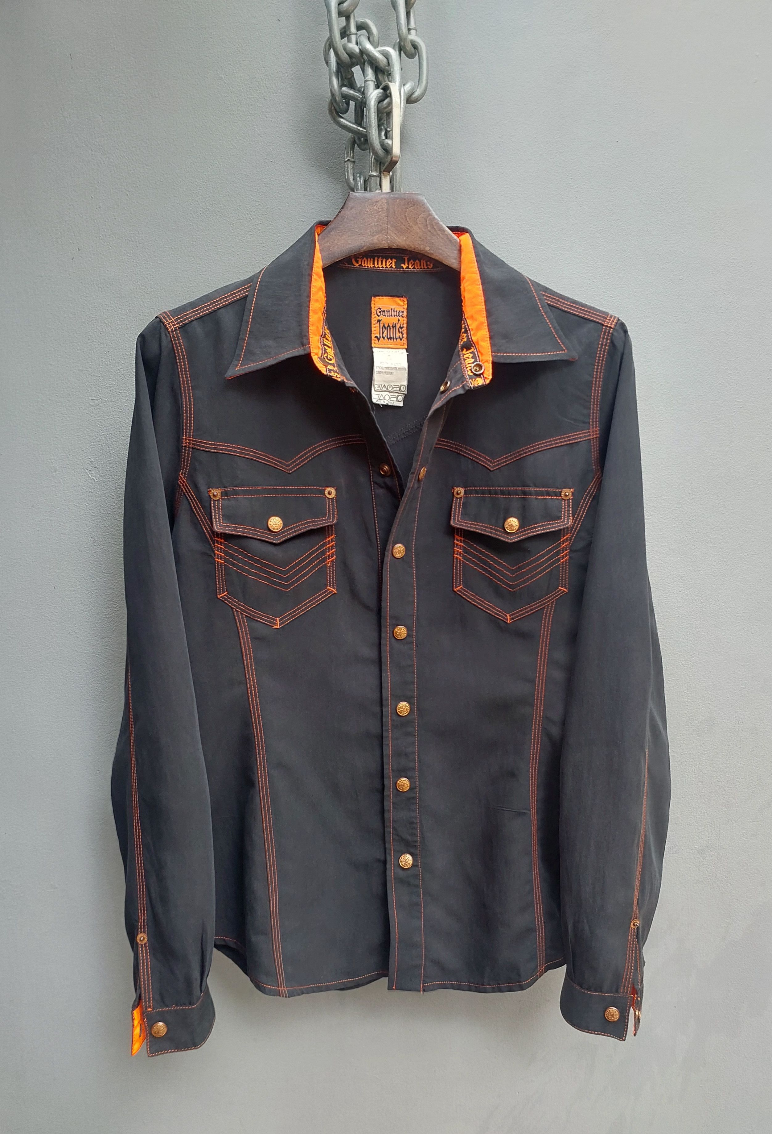 Jean Paul Gaultier Jean Paul Gaultier Western-Inspired Shirt and Skirt Size M / US 6-8 / IT 42-44 - 5 Thumbnail