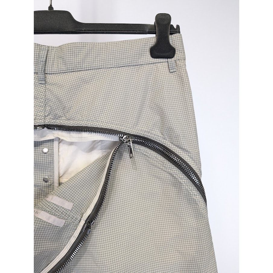Rick Owens o1rshd1 Bolan Banana Zipper Pants in Pearl Size US 32 / EU 48 - 19 Thumbnail