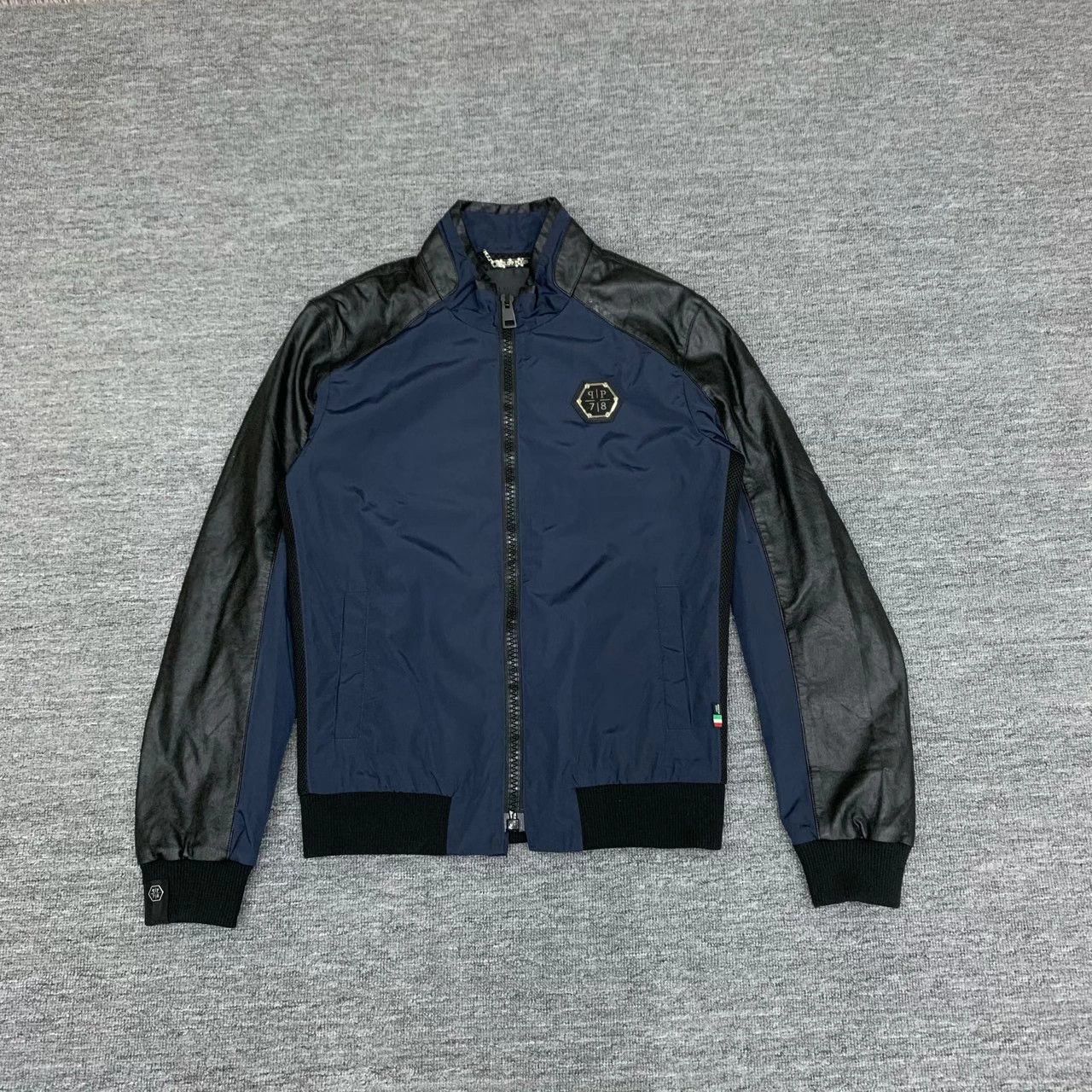 Philipp Plein Philipp plein black blue colorblock jacket size S 95 new Size US S / EU 44-46 / 1 - 1 Thumbnail