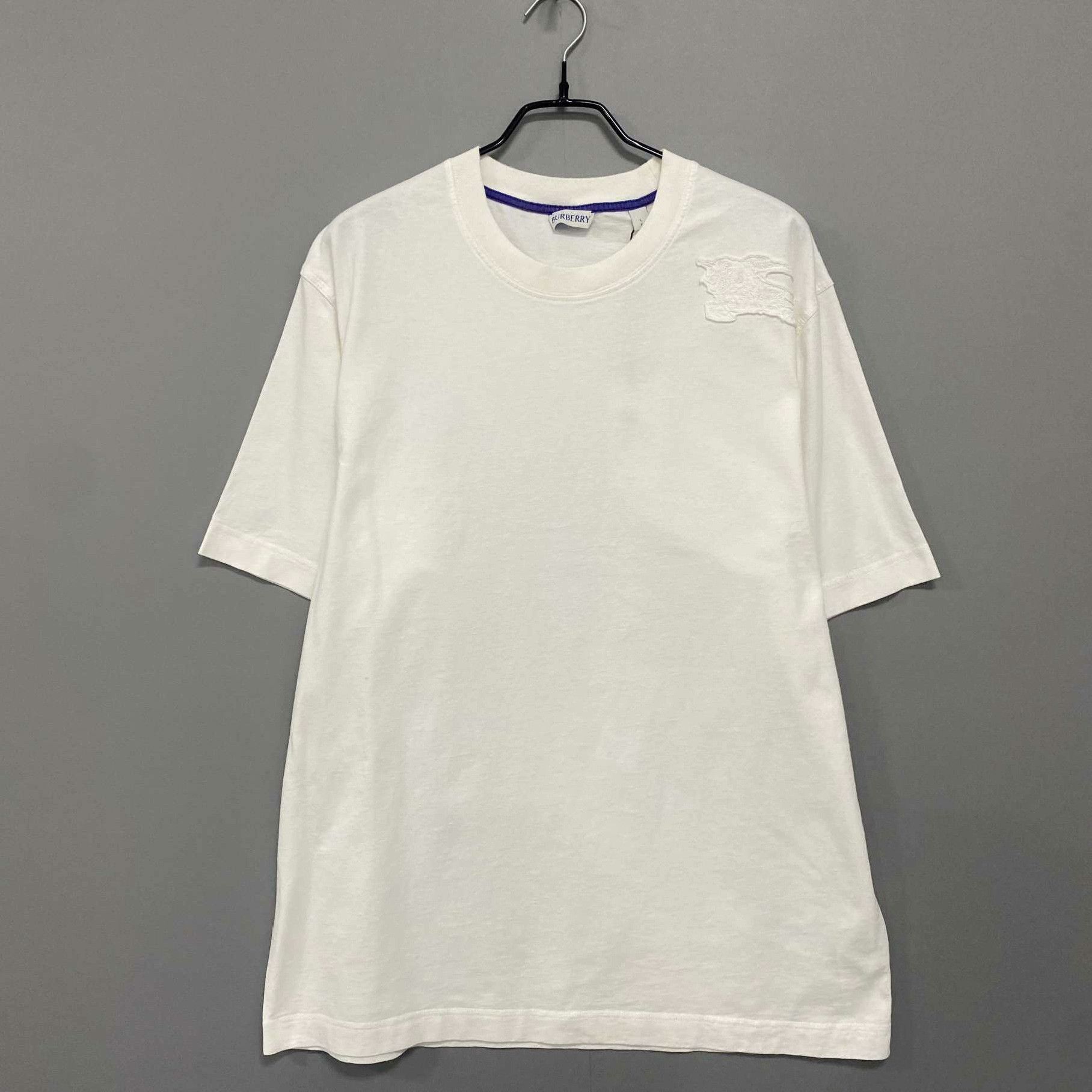 Burberry Burberry White T-Shirt l Men Size US L / EU 52-54 / 3 - 1 Thumbnail