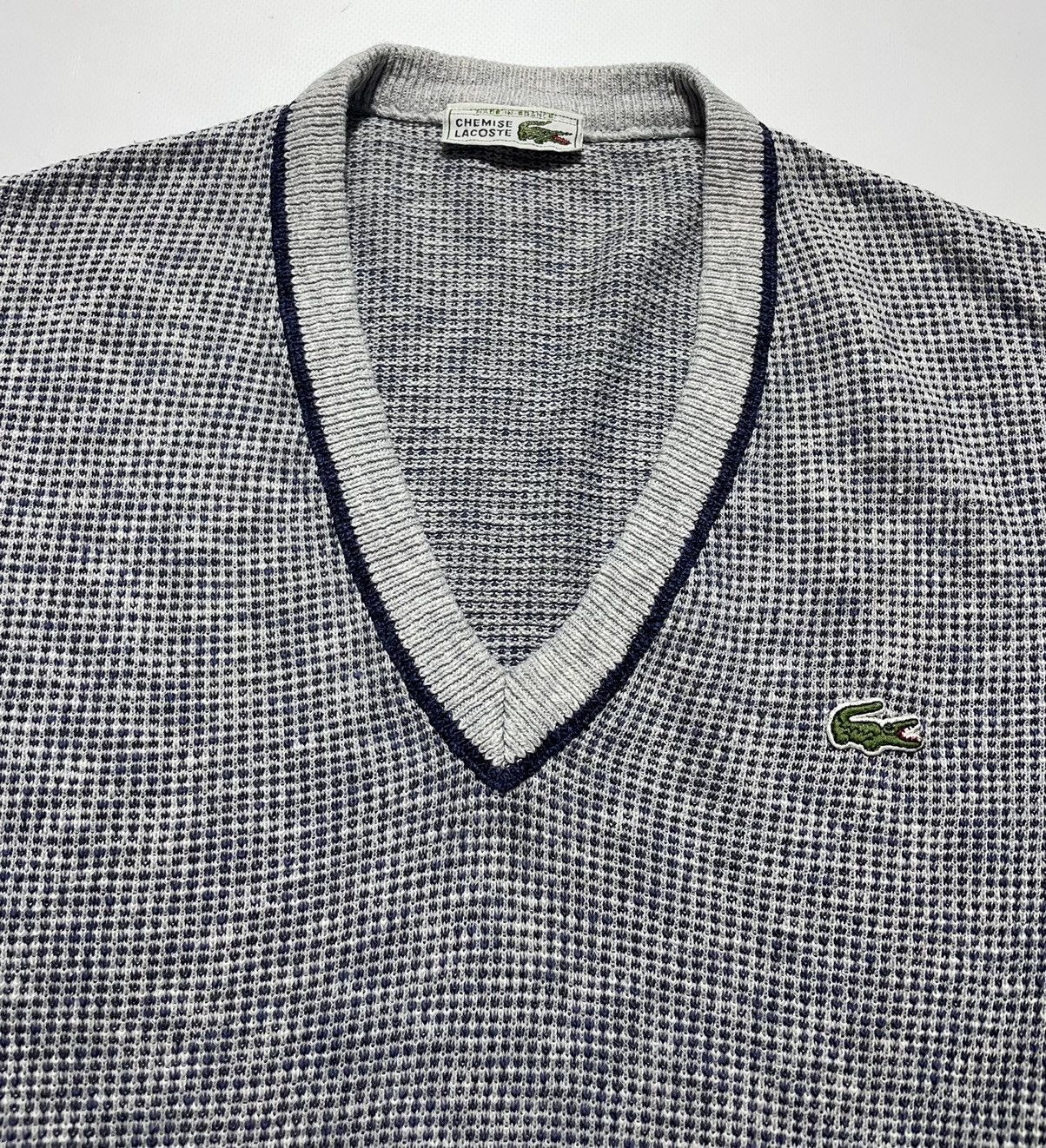 Lacoste Vintage Lacoste Sweater Vest Size US M / EU 48-50 / 2 - 3 Thumbnail
