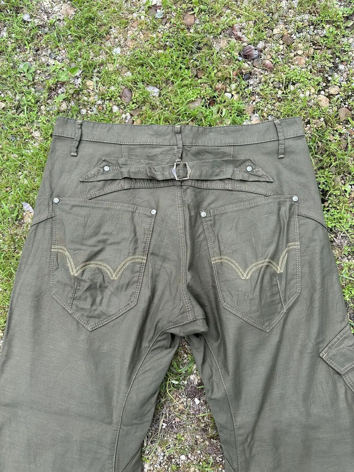 Matsuda SICKS!!VINTAGE EDWIN TROUSERS CURVE/BANANA LEGS BUCKLE PANTS Size US 33 - 9 Thumbnail