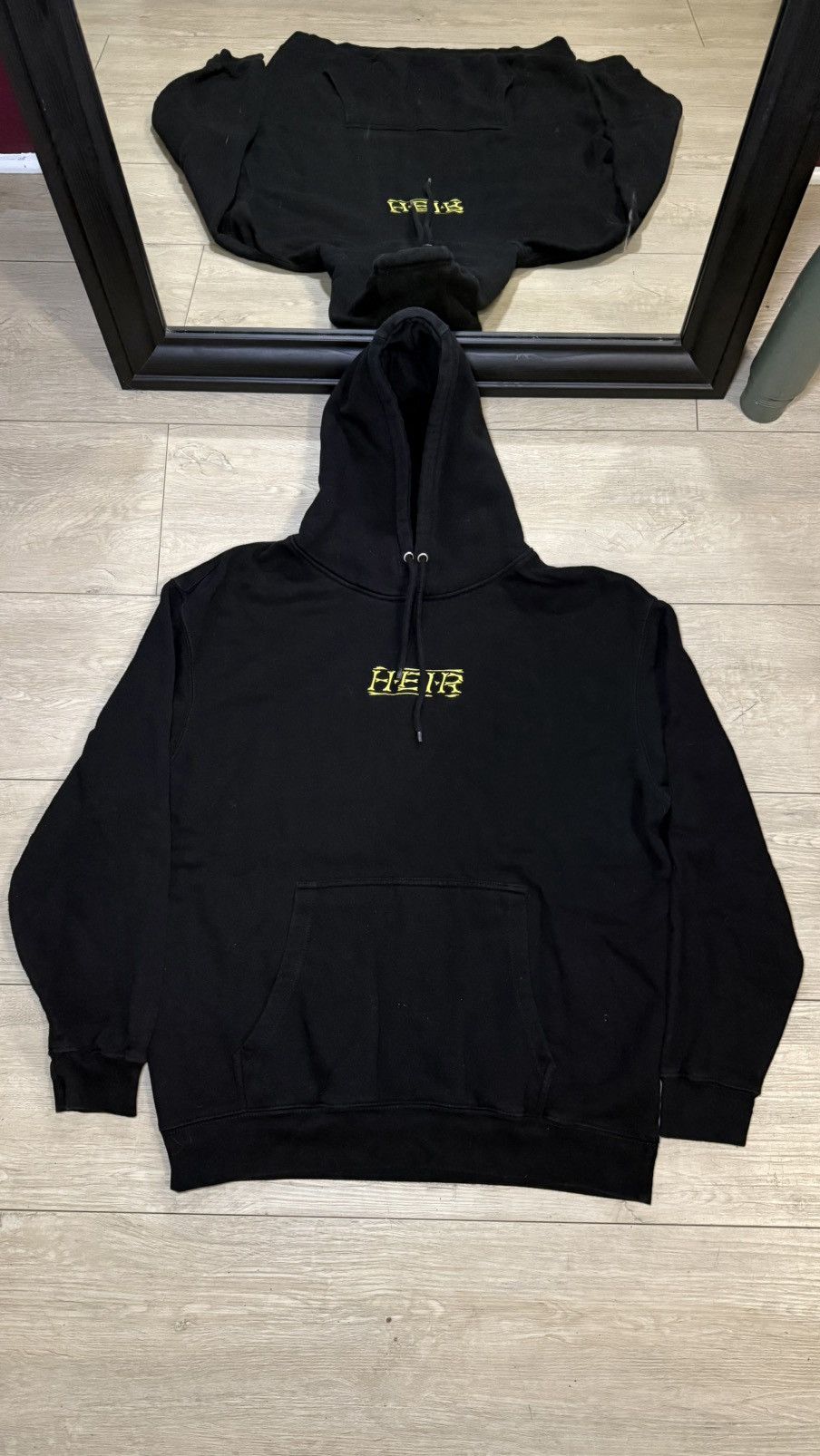 Other Vintage / Y2K HEIR Embroidered Hoodie Size US XL / EU 56 / 4 - 1 Thumbnail