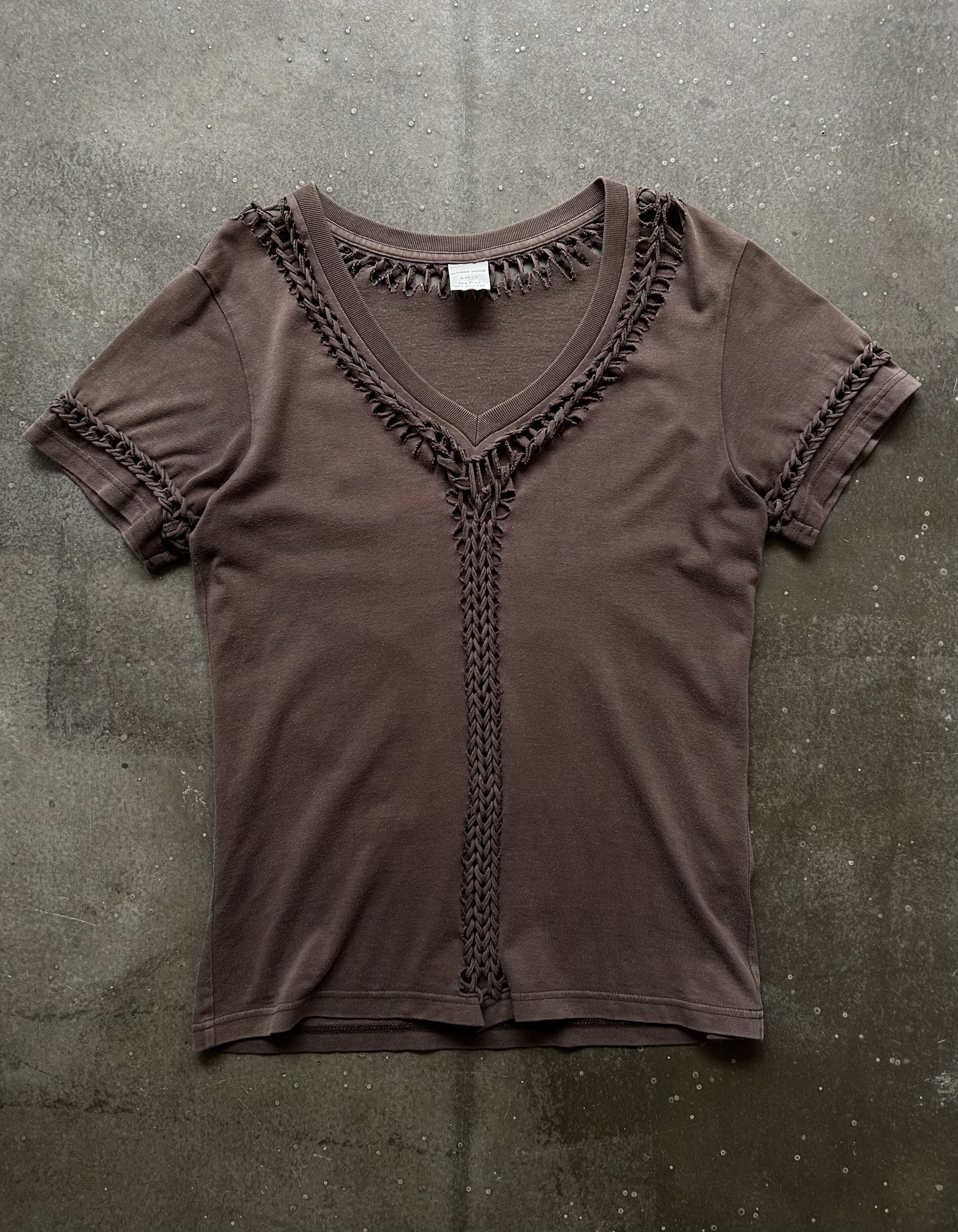 number nine woven short sleeve shirt