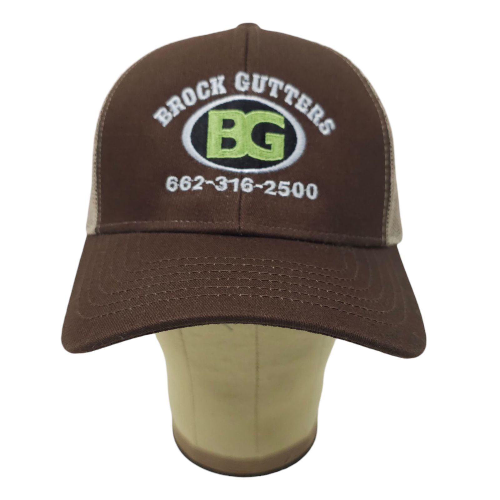 Other Brock Gutters Mesh Snapback Cap Trucker Baseball Embroidered Size ONE SIZE - 13 Thumbnail