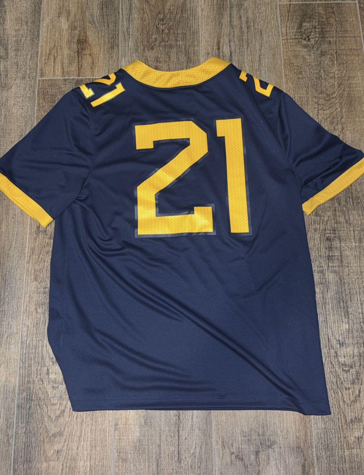 Nike West Virginia Mountaineers jersey Size US L / EU 52-54 / 3 - 2 Thumbnail