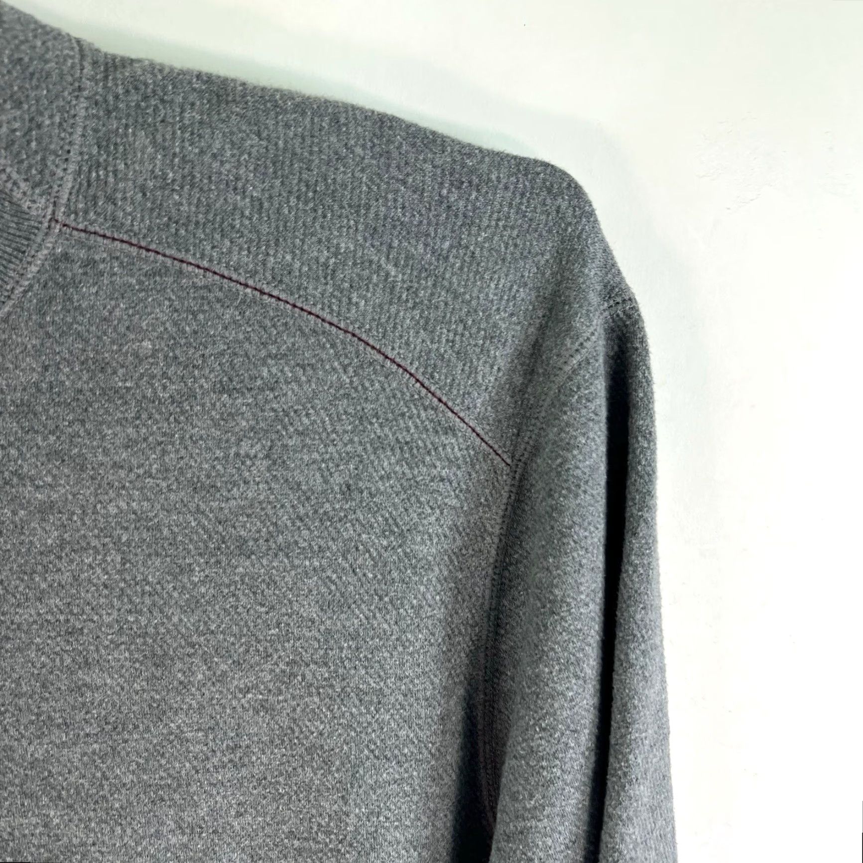 Tommy Bahama Tommy Bahama 1/4 Zip Sweatshirt Mens 2XL Gray Reversible Pullover Size US XXL / EU 58 / 5 - 3 Thumbnail