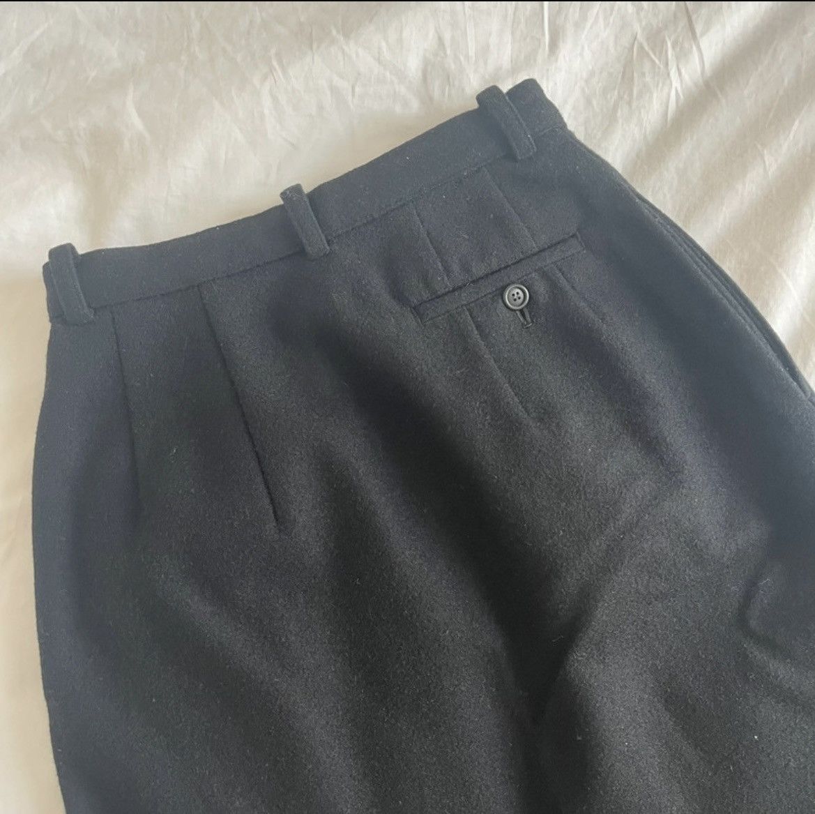 Y's Ya Yohji Yamamoto Wool Skirt Size 24" / US 00 / IT 34 - 5 Thumbnail