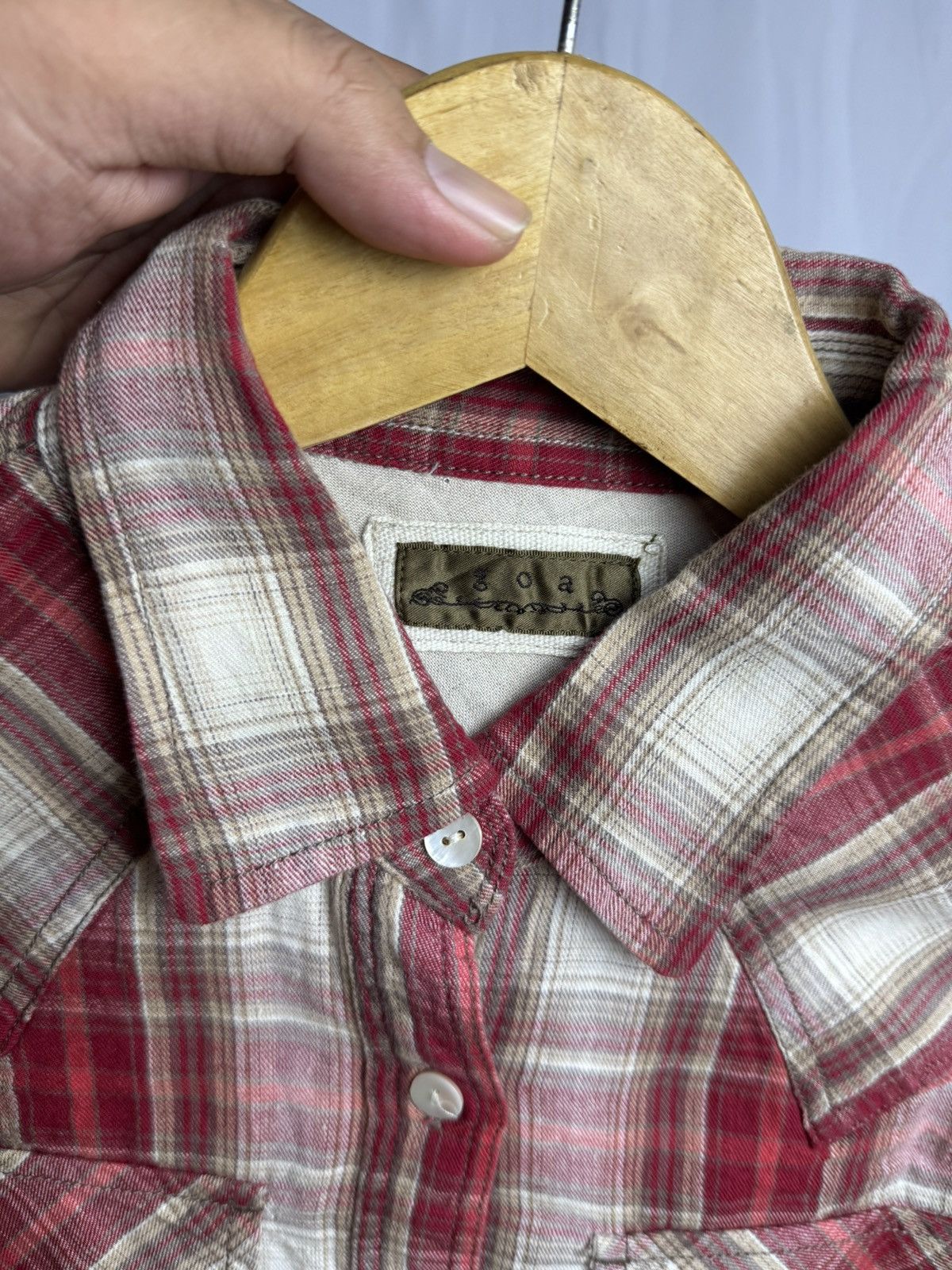 GOA GOA Flannel Button Shirt Japanese Size US S / EU 44-46 / 1 - 4 Thumbnail