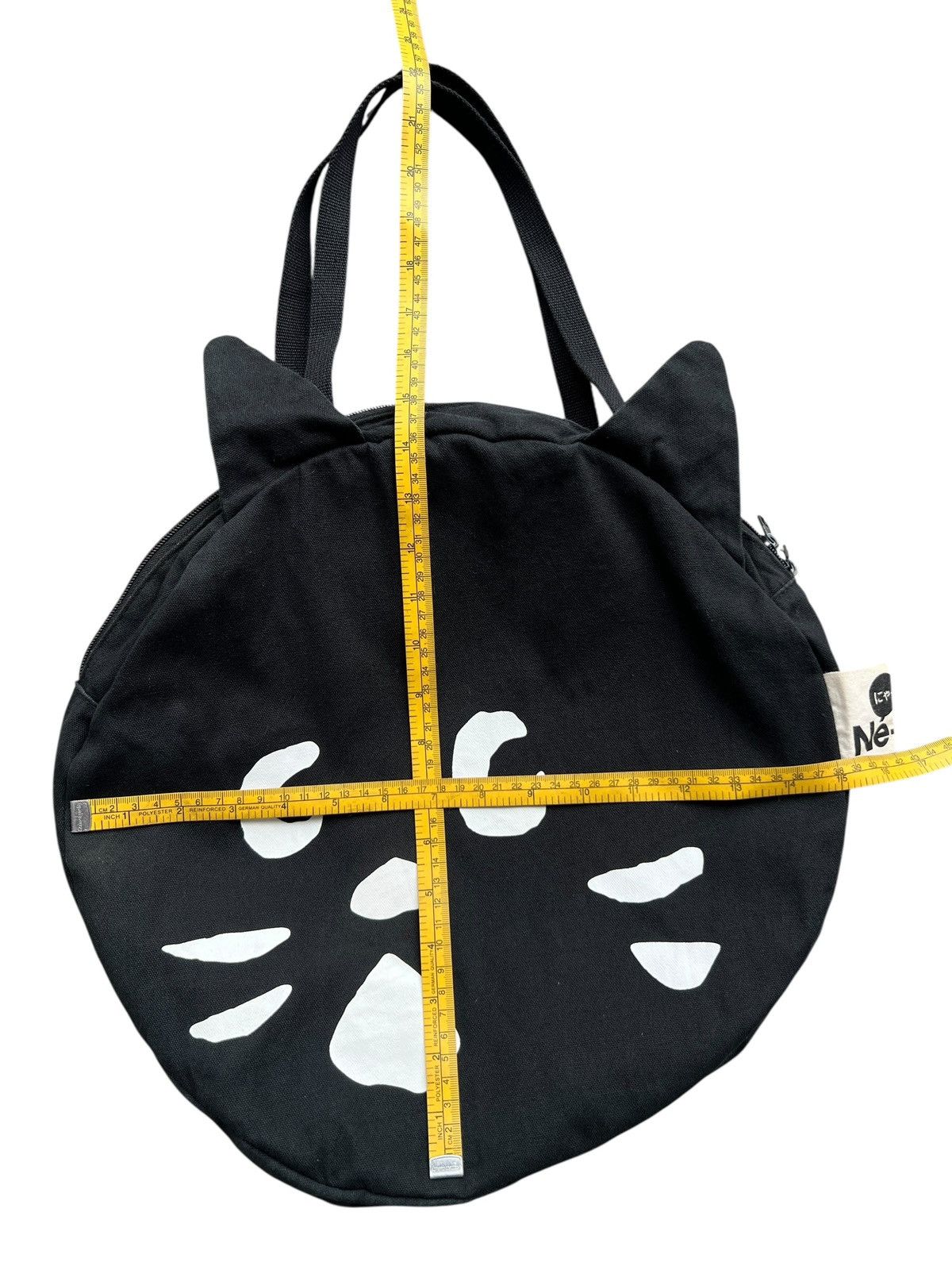 Ne-Net Vintage Nenet Cat Black Tote Bag Size ONE SIZE - 5 Thumbnail