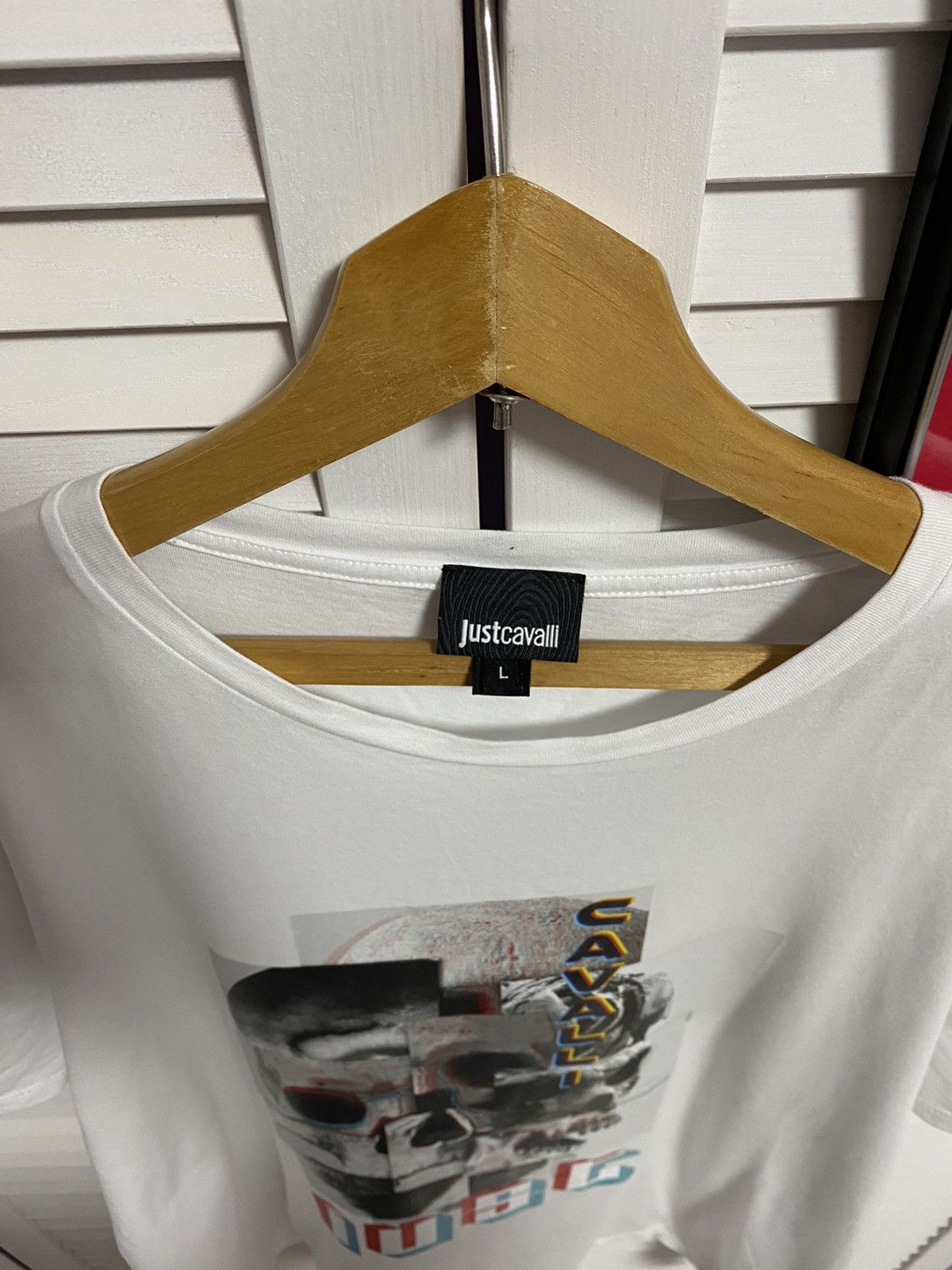 Just Cavalli T-Shirt Just Cavalli Graphic Print Luxury Tee Size US L / EU 52-54 / 3 - 4 Thumbnail