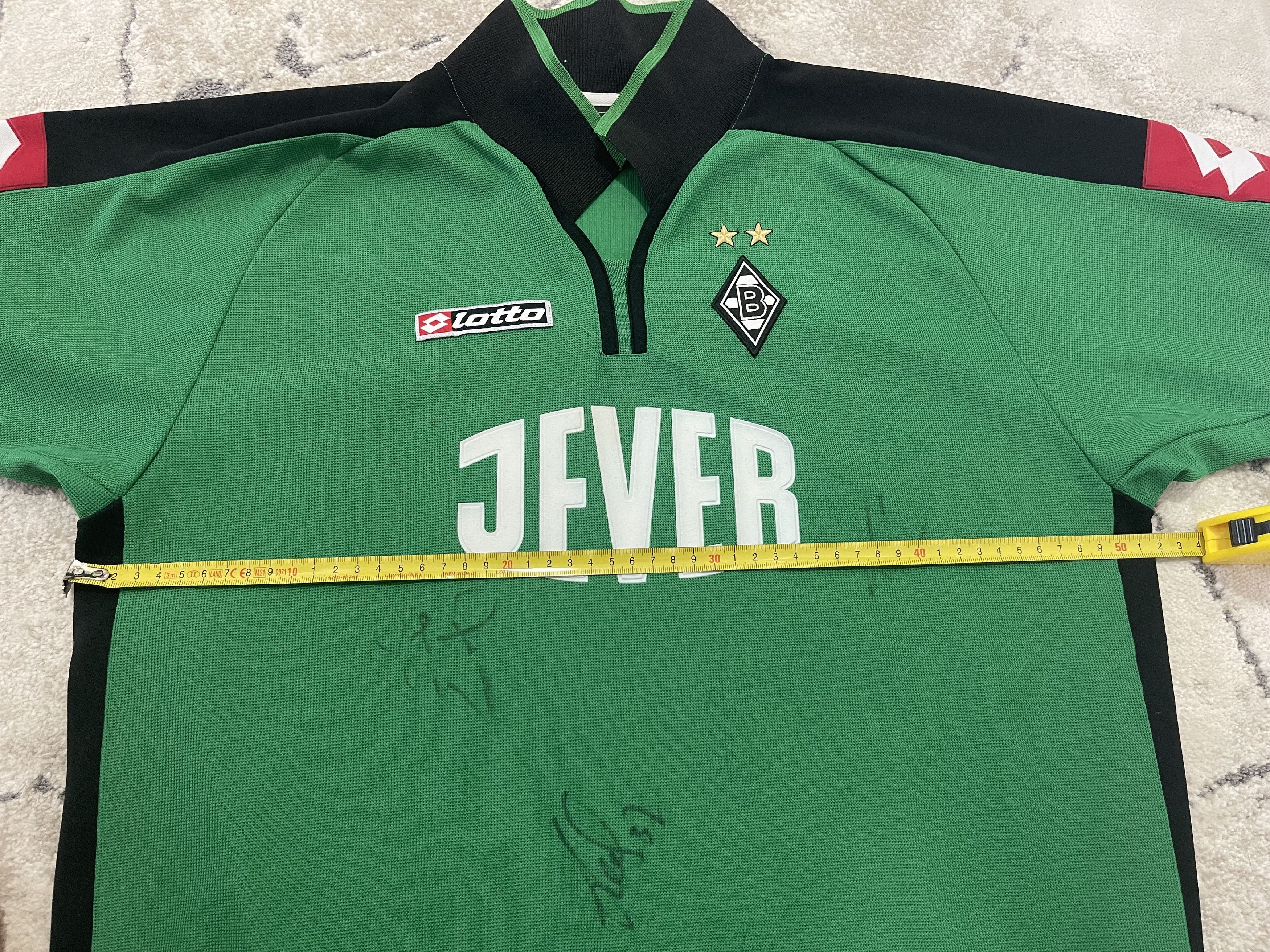 Lotto Sport Borussia M’gladbach GK Neuville #27 Signed Boys XL/M Size US M / EU 48-50 / 2 - 13 Thumbnail