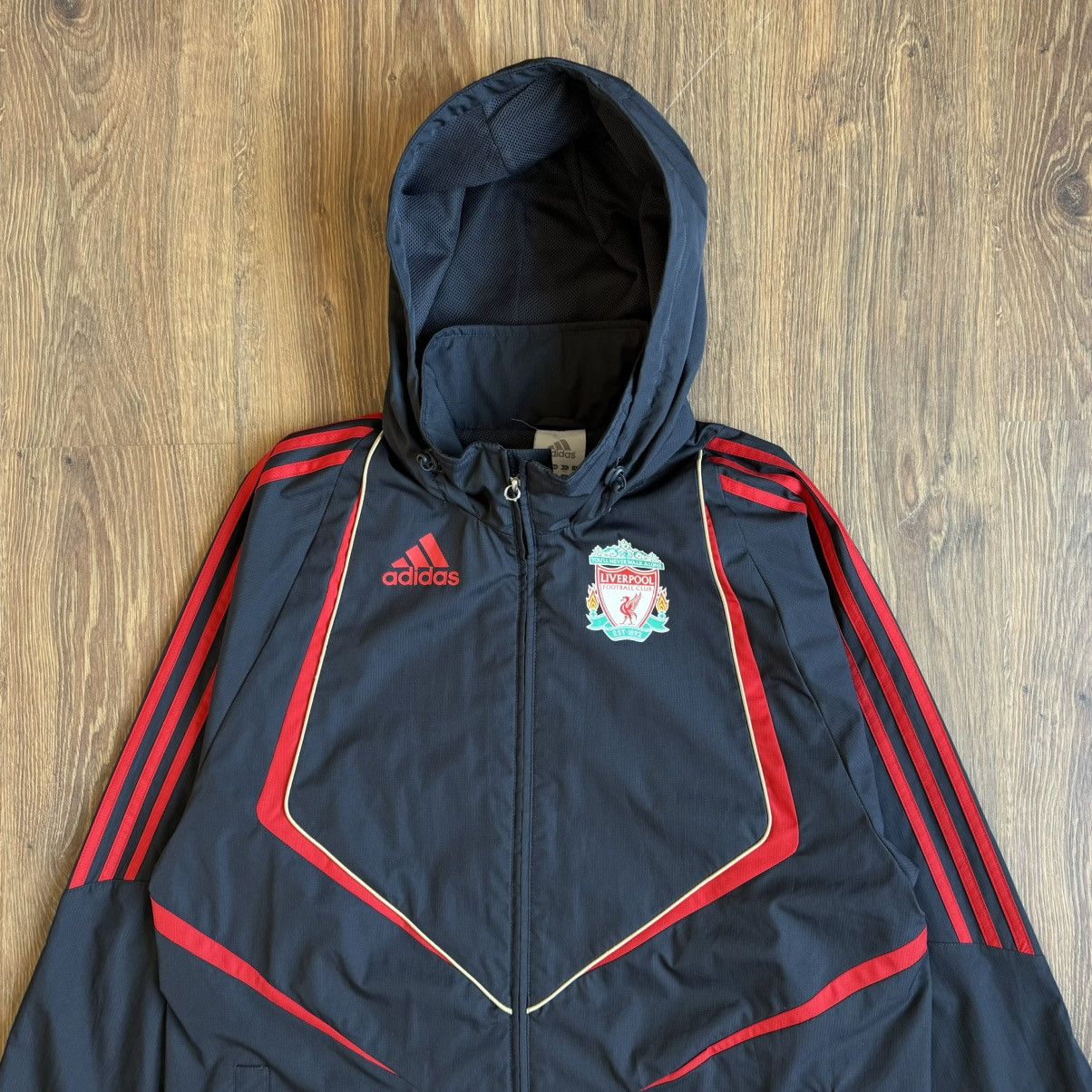 Adidas Vintage Adidas Liverpool Football Jacket Soccer Mens Size US S / EU 44-46 / 1 - 2 Thumbnail