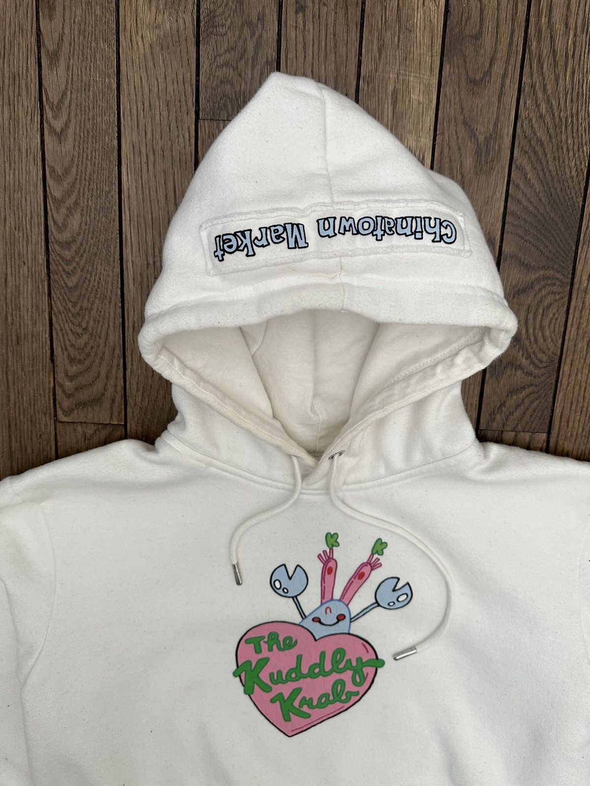Market Chinatown Market x SpongeBob White Flower Logo Hoodie Size US M / EU 48-50 / 2 - 6 Thumbnail