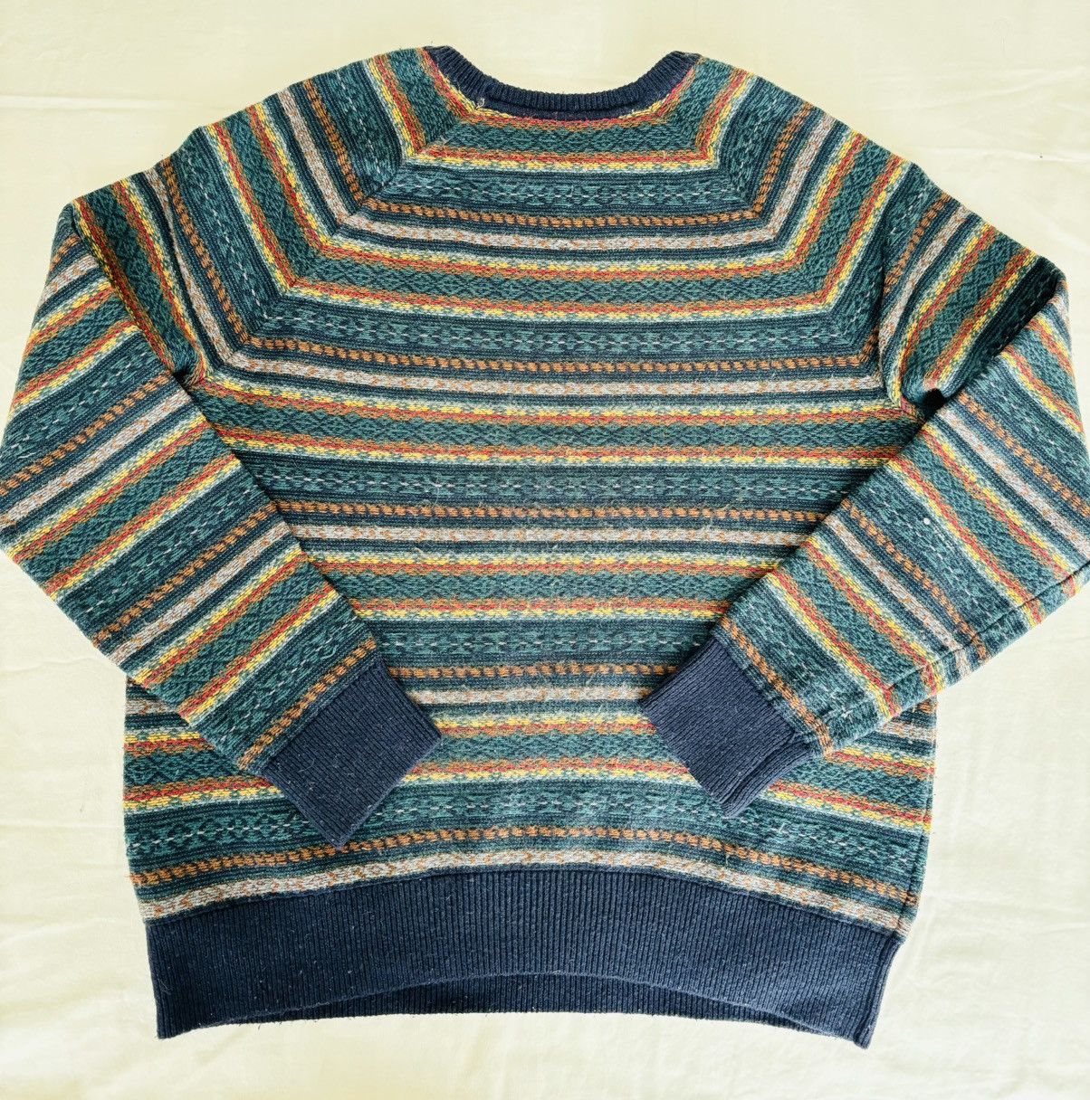 Gap GAP : Gender Free Fair Isle Sweater (M) Raglan Sleeves Size US M / EU 48-50 / 2 - 5 Thumbnail