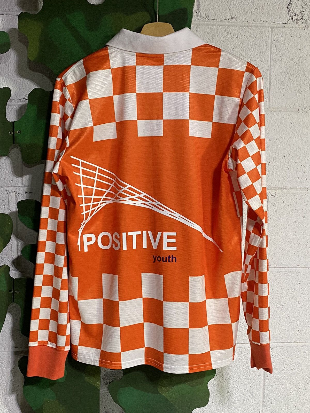Vfiles × Vintage Vfiles checkered l/s rugby (sz Small) Size US S / EU 44-46 / 1 - 2 Thumbnail