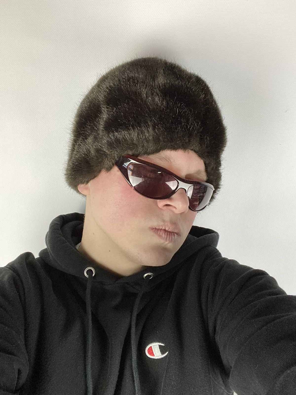 Japanese Brand Fur Fuzzy Mohair Y2K Avant Garde OS Vintage Opium Y2K Size ONE SIZE - 2 Thumbnail