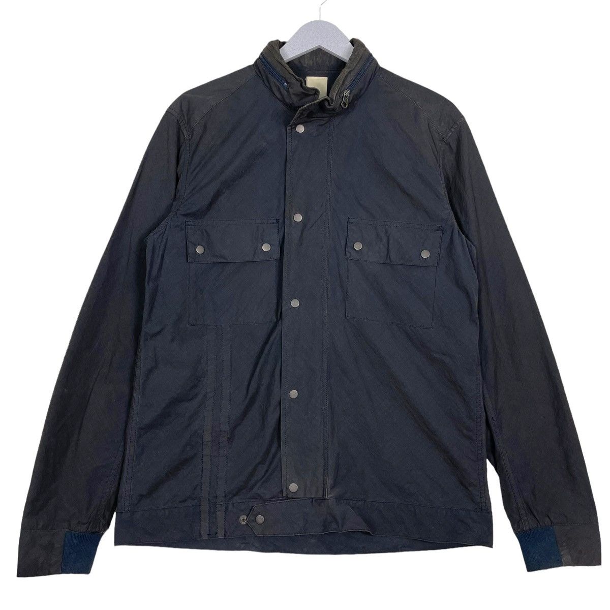 Nonnative WORKER JACKET COTTON OXFORD SULFUR DYE BLACK | Grailed