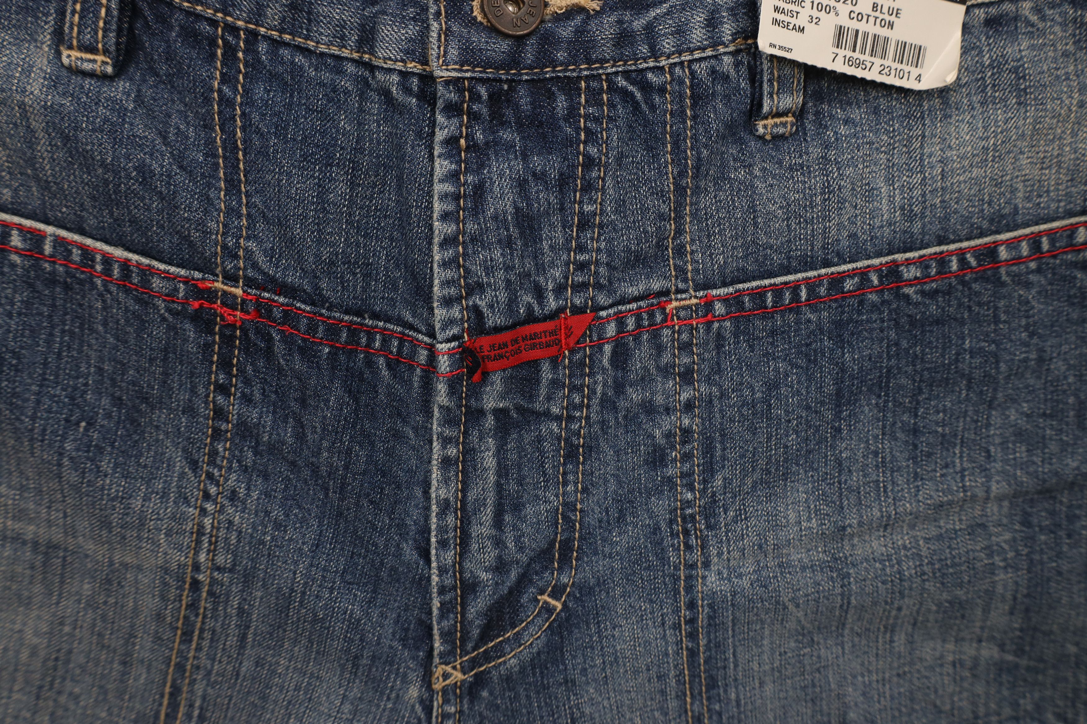 Marithe + Francois Girbaud × Vintage Deadstock Vintage 90s Marithe Francois Girbaud Jean Shorts Size US 32 / EU 48 - 5 Thumbnail