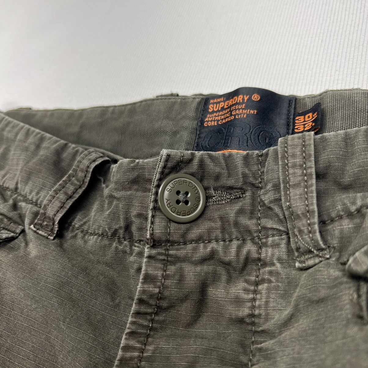 Superdry Superdry Cargo Pants Green Pocket Core Tactical Utility Work Size US 30 / EU 46 - 6 Thumbnail